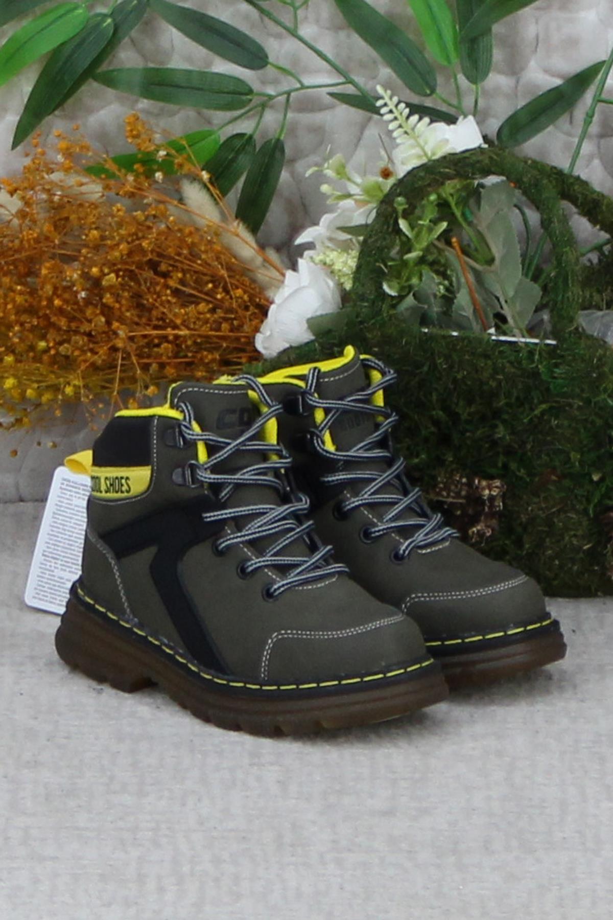 Cool Cane Rahat Sıcak Astar Kaymaz Taban Erkek Çocuk Bot - Görsel 2