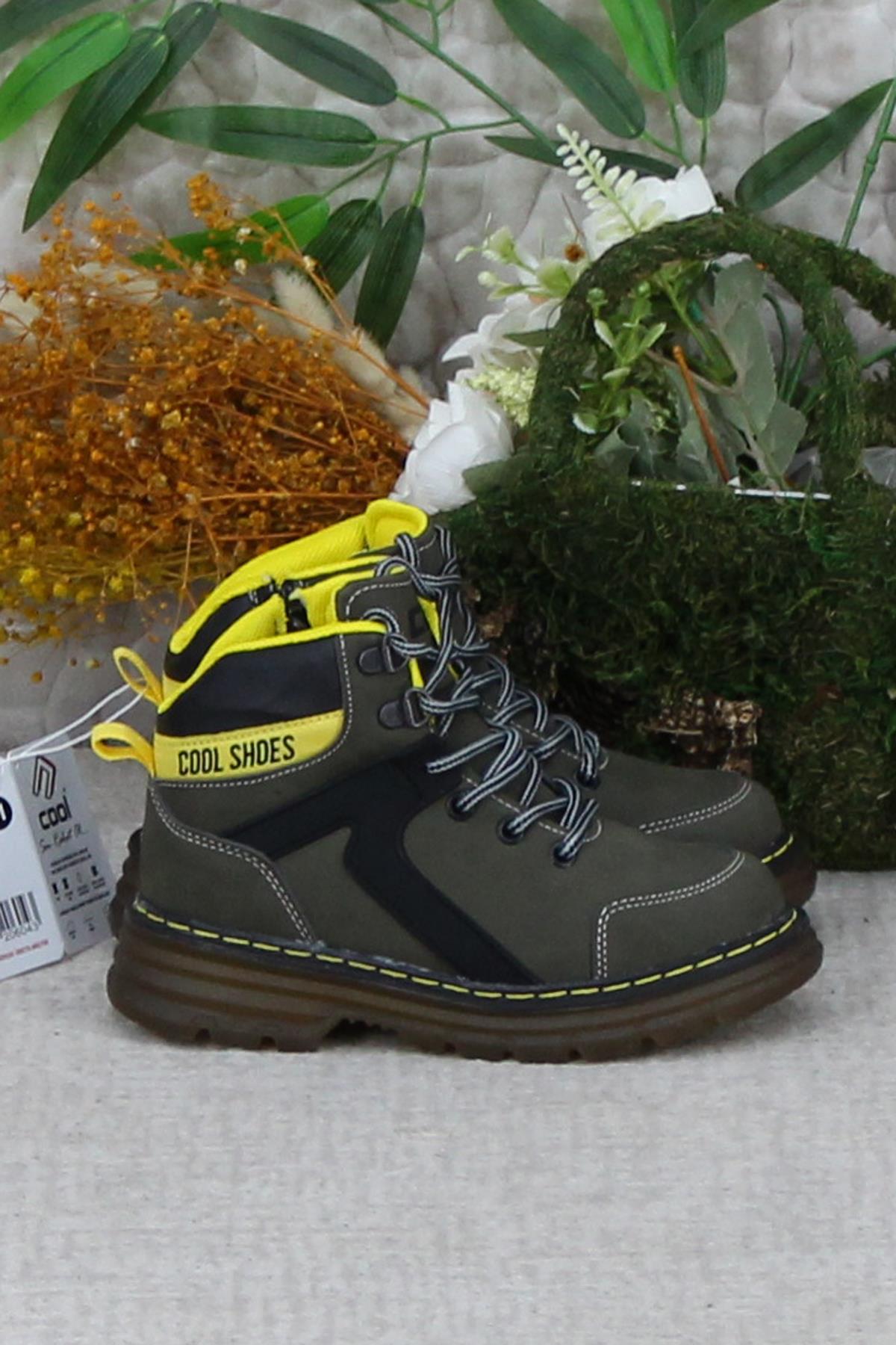 Cool Cane Rahat Sıcak Astar Kaymaz Taban Erkek Çocuk Bot - Görsel 3