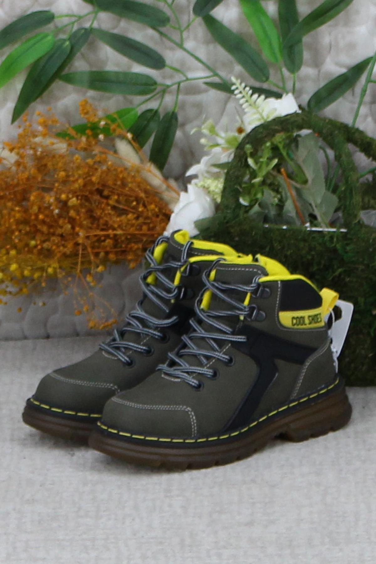 Cool Cane Rahat Sıcak Astar Kaymaz Taban Erkek Çocuk Bot - Görsel 4