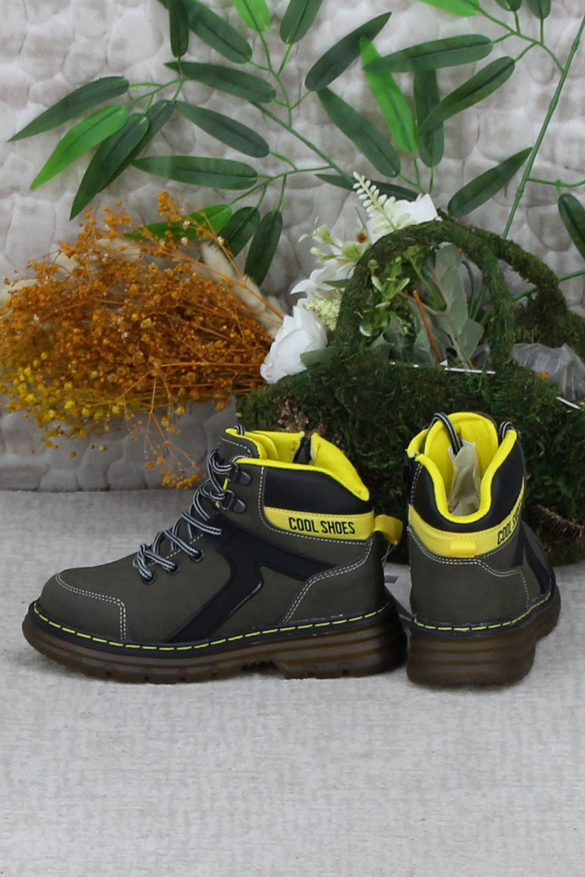 Cool Cane Rahat Sıcak Astar Kaymaz Taban Erkek Çocuk Bot - Görsel 5