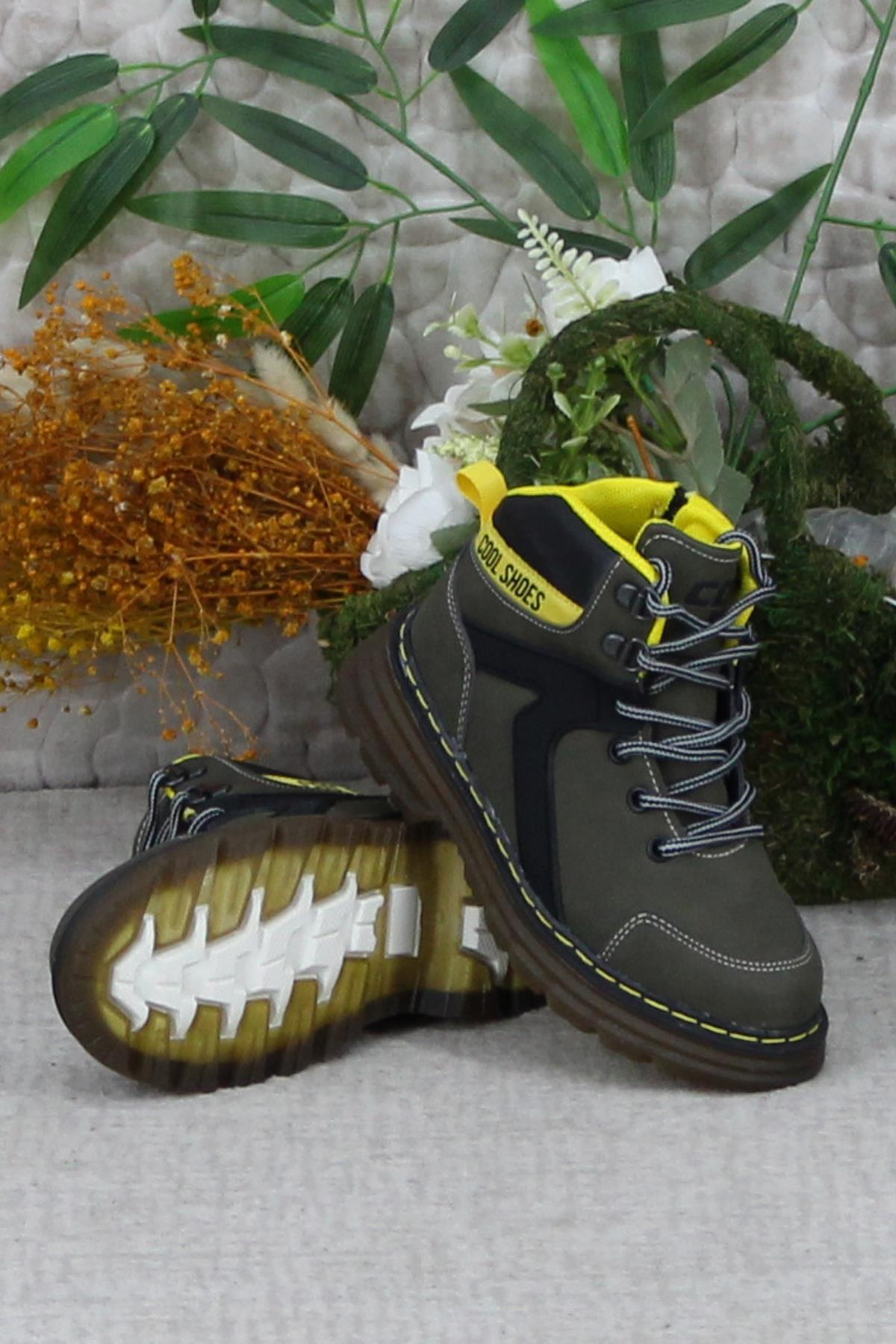 Cool Cane Rahat Sıcak Astar Kaymaz Taban Erkek Çocuk Bot - Görsel 6