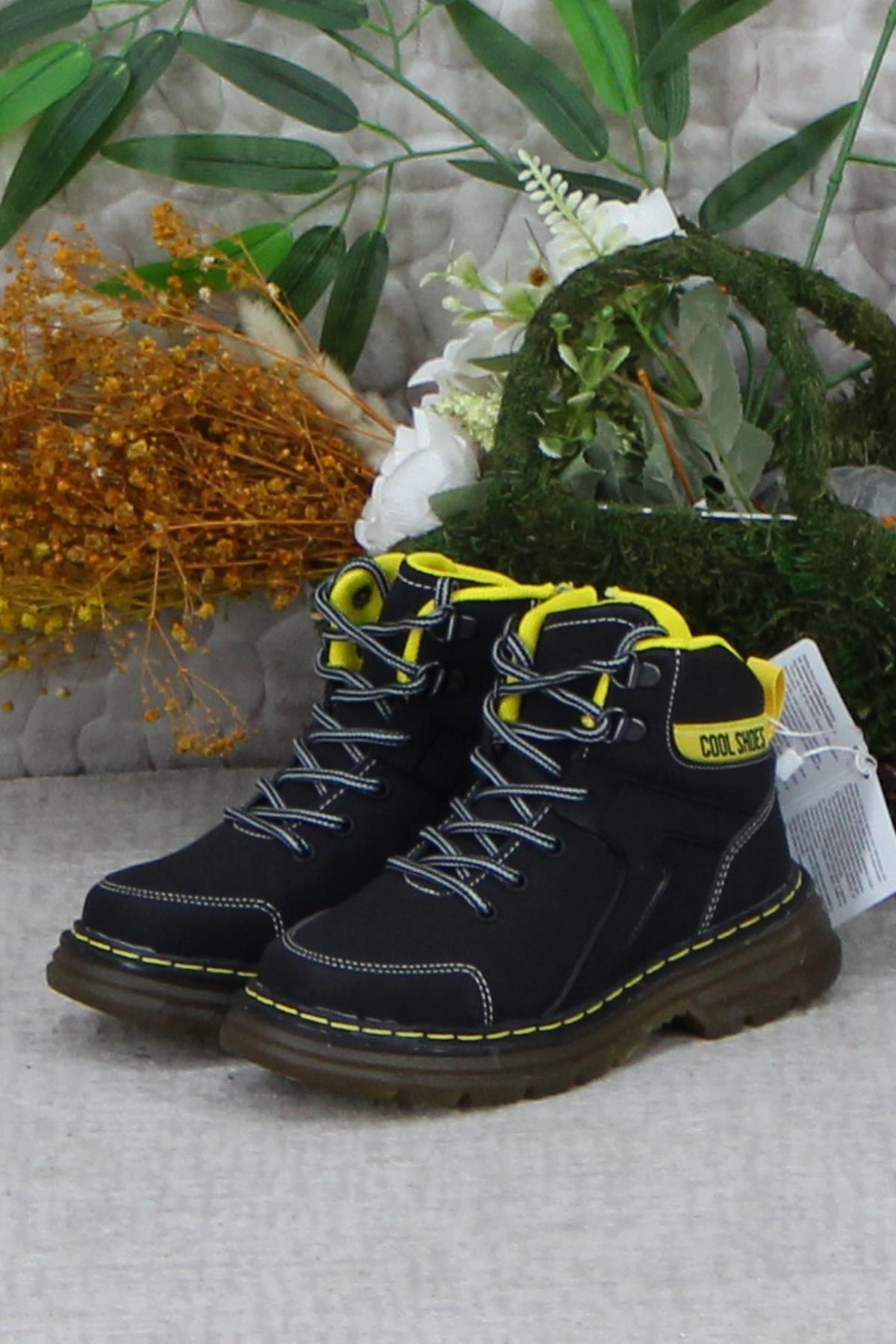 Cool Cane Rahat Sıcak Astar Kaymaz Taban Erkek Çocuk Bot - Görsel 4