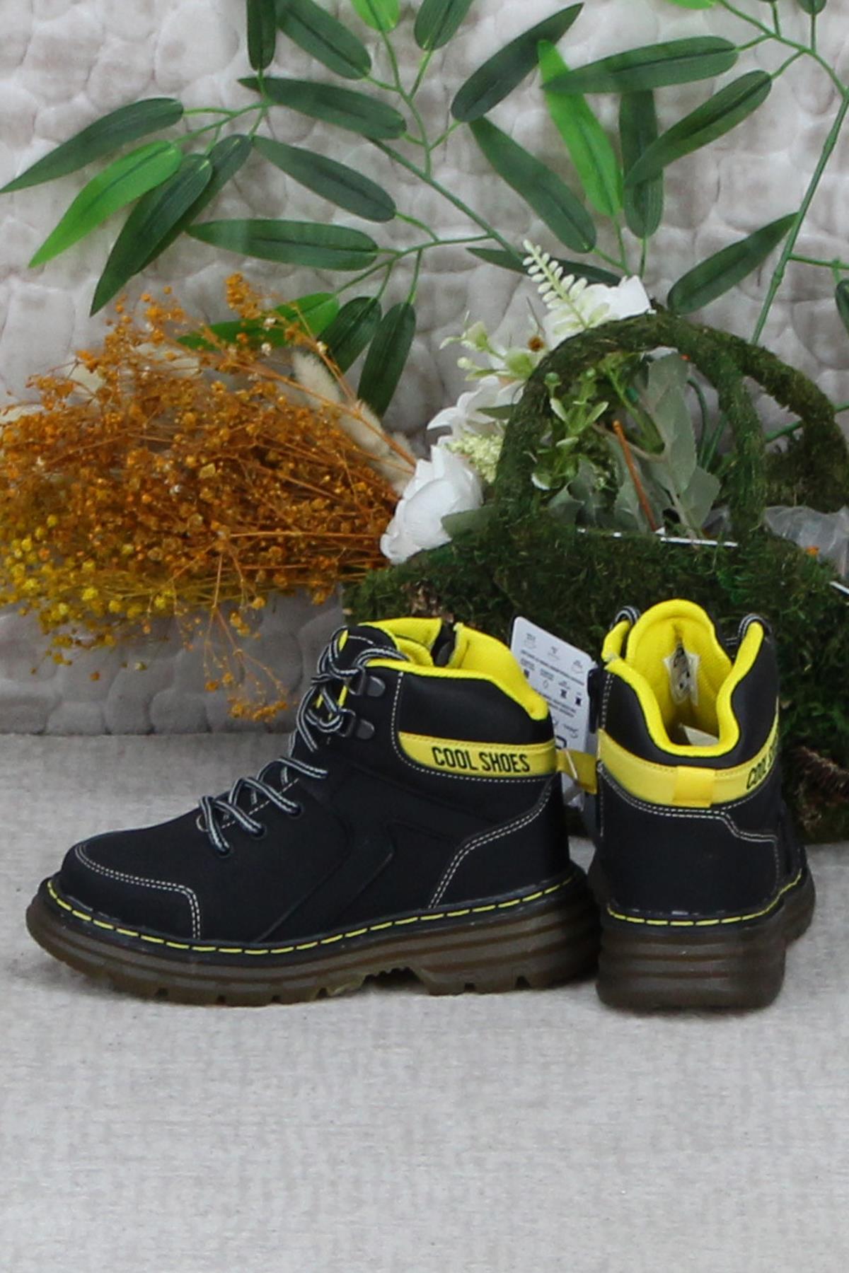 Cool Cane Rahat Sıcak Astar Kaymaz Taban Erkek Çocuk Bot - Görsel 5