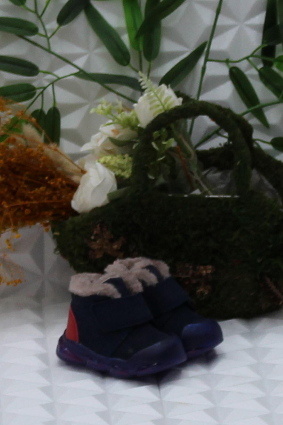 946.E24K.437 Mind Lacivert İlk Adım Işıklı Erkek Çocuk Bot - Görsel 2