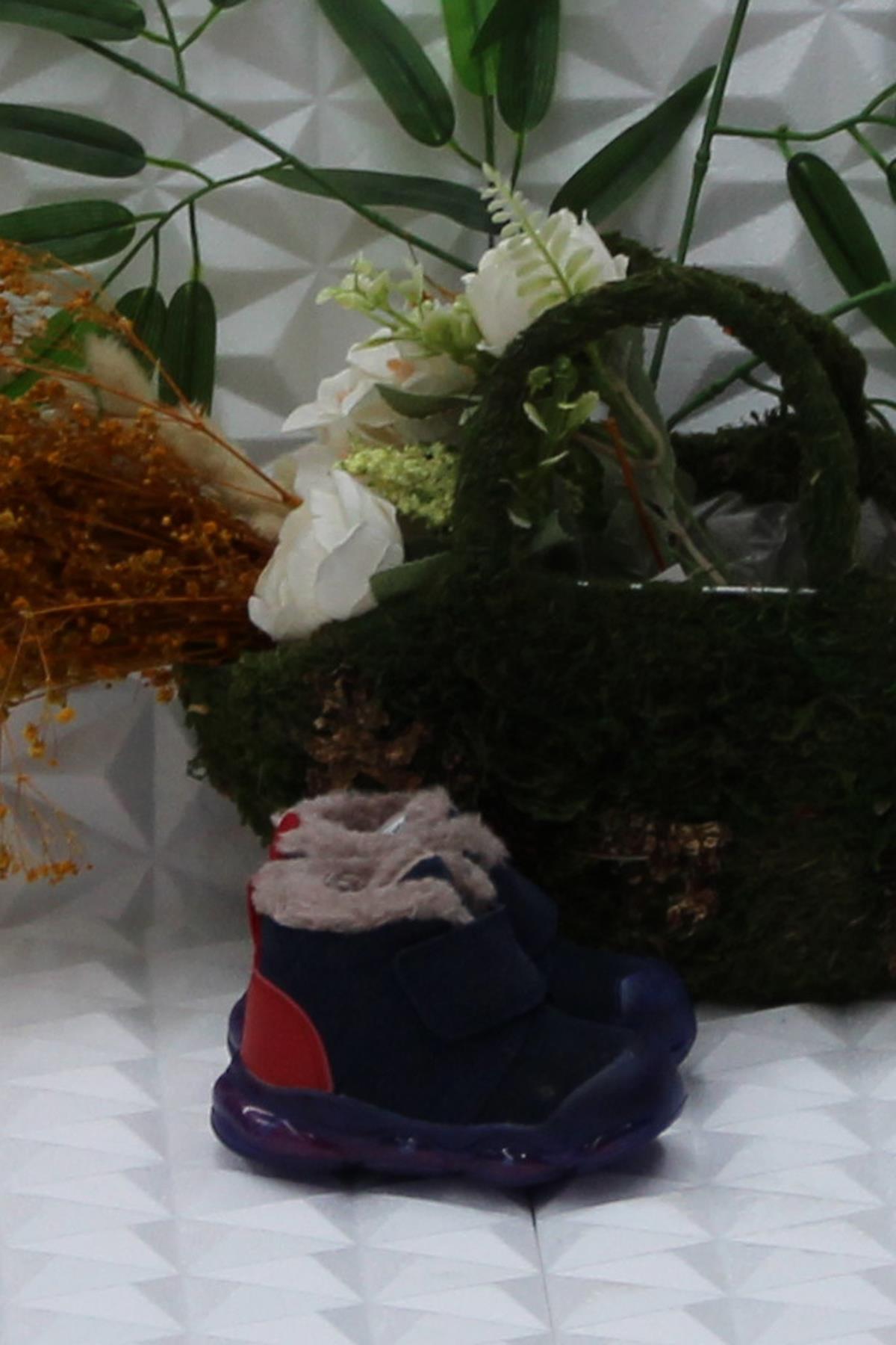 946.E24K.437 Mind Lacivert İlk Adım Işıklı Erkek Çocuk Bot - Görsel 3