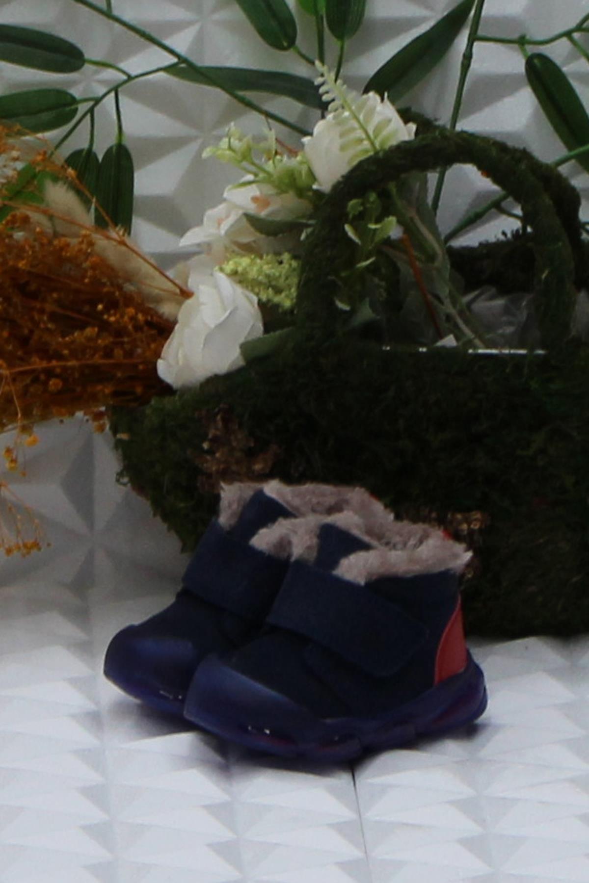 946.E24K.437 Mind Lacivert İlk Adım Işıklı Erkek Çocuk Bot - Görsel 4