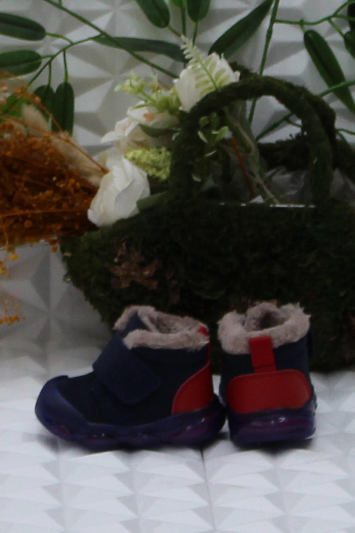 946.E24K.437 Mind Lacivert İlk Adım Işıklı Erkek Çocuk Bot - Görsel 5