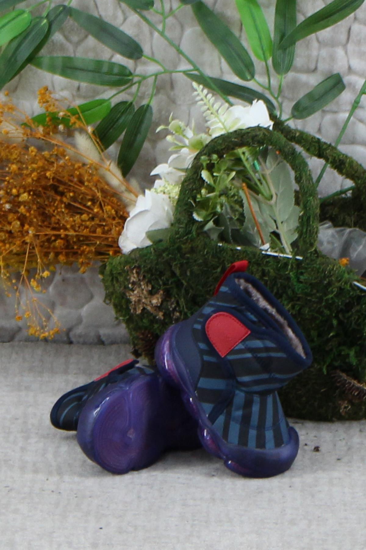 943.E24K.482 Lacivert Helyum Işıklı Erkek Çocuk Bot - Görsel 6