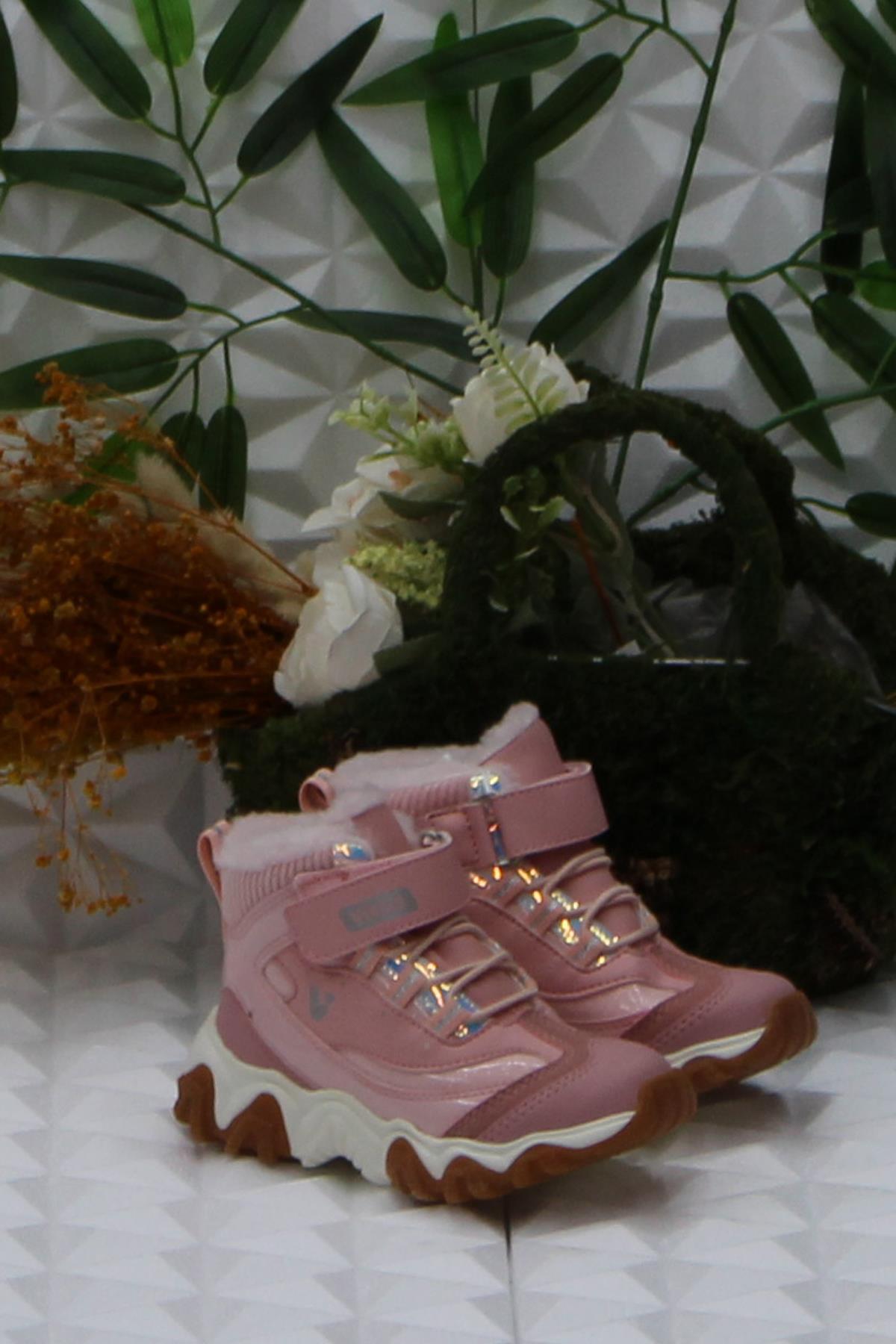 946.P24K.423 Pudra Radus Big Kids Phylon Kız Çocuk Bot - Görsel 2