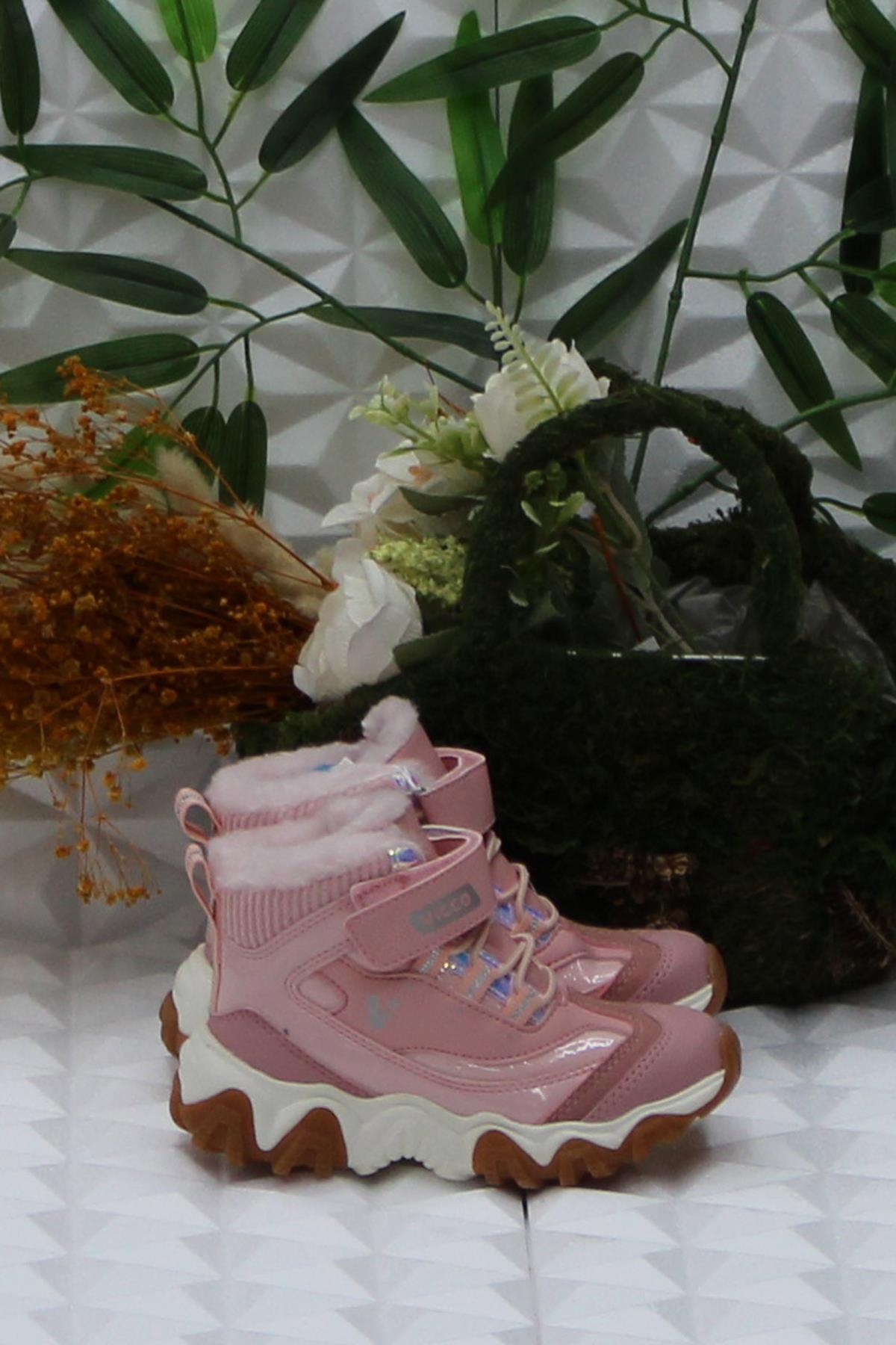 946.P24K.423 Pudra Radus Big Kids Phylon Kız Çocuk Bot - Görsel 3