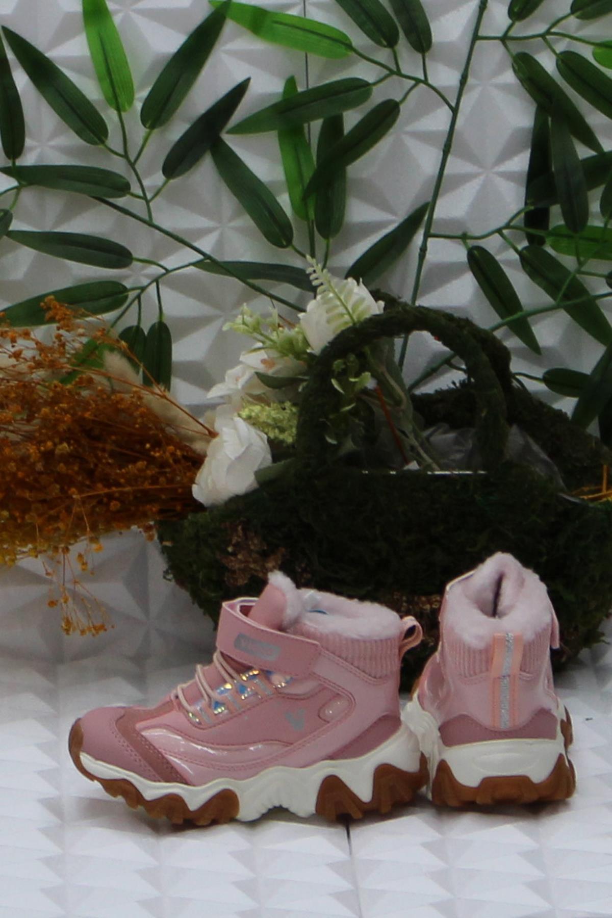 946.P24K.423 Pudra Radus Big Kids Phylon Kız Çocuk Bot - Görsel 5