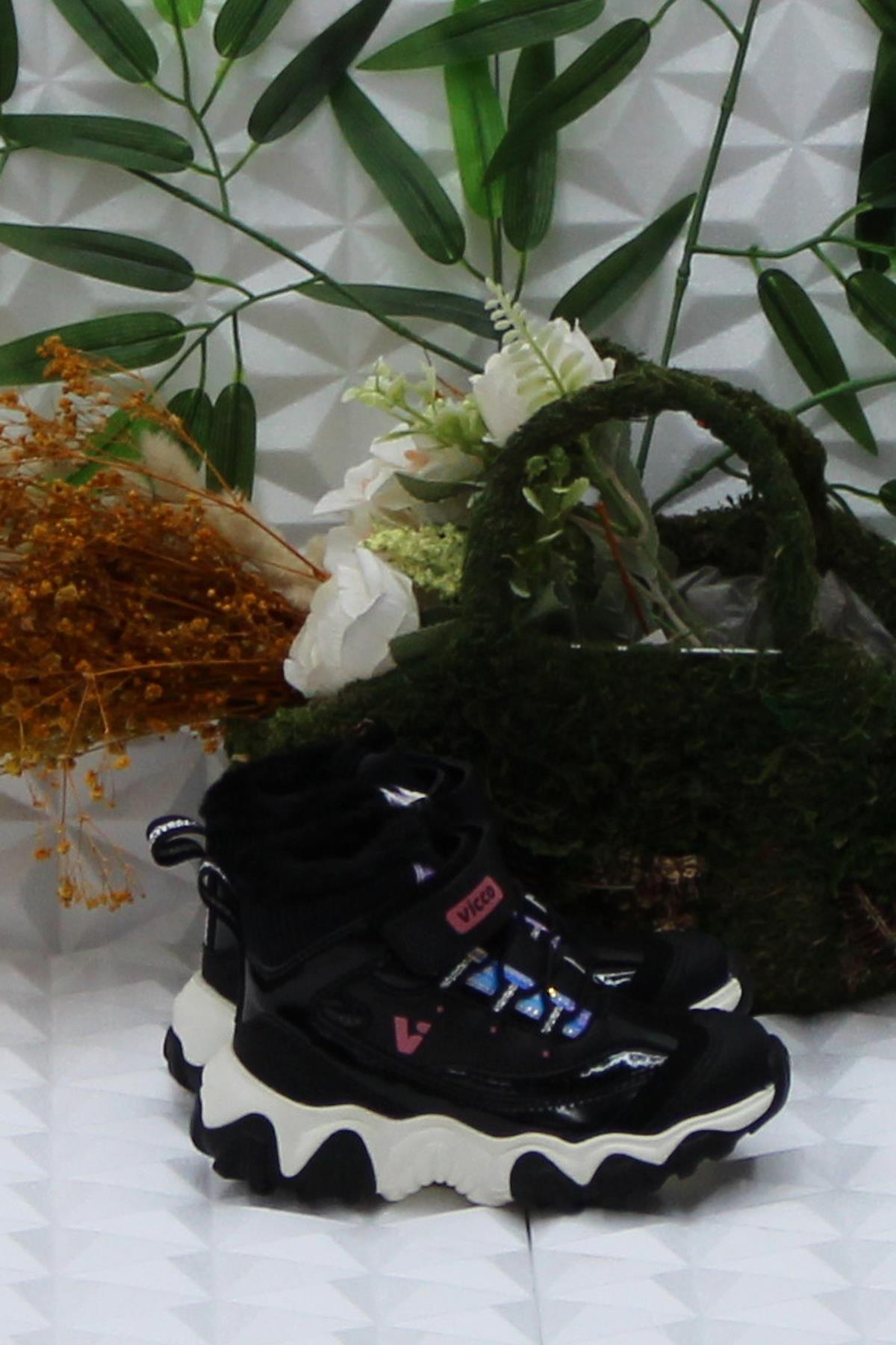 946.P24K.423 Siyah Radus Big Kids Phylon Kız Çocuk Bot - Görsel 3