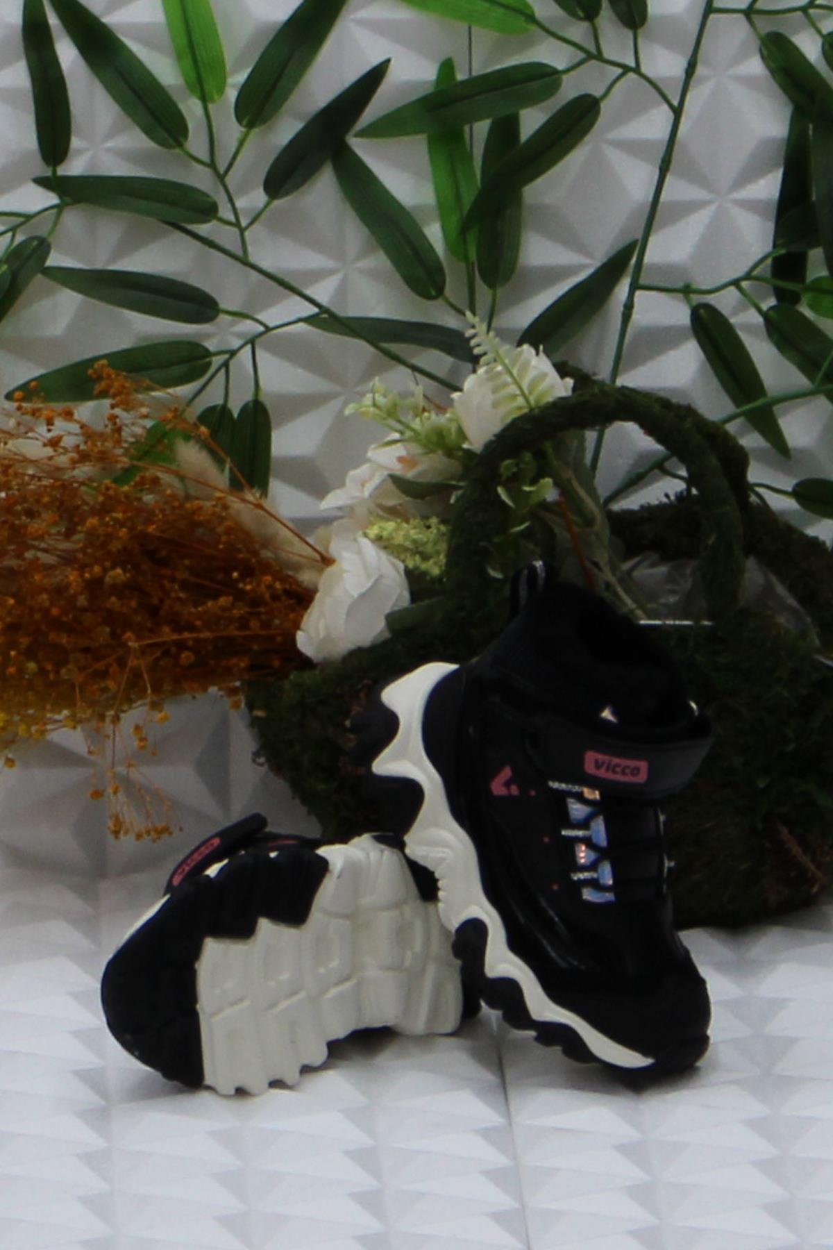 946.P24K.423 Siyah Radus Big Kids Phylon Kız Çocuk Bot - Görsel 6