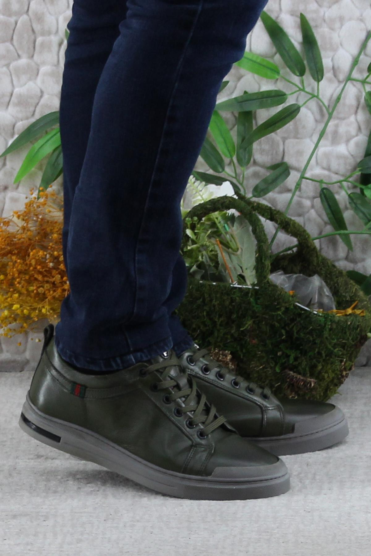 10214 Rahat Esnek Orijinal Ürün Hakiki Deri Erkek Ayakkabı - Görsel 2