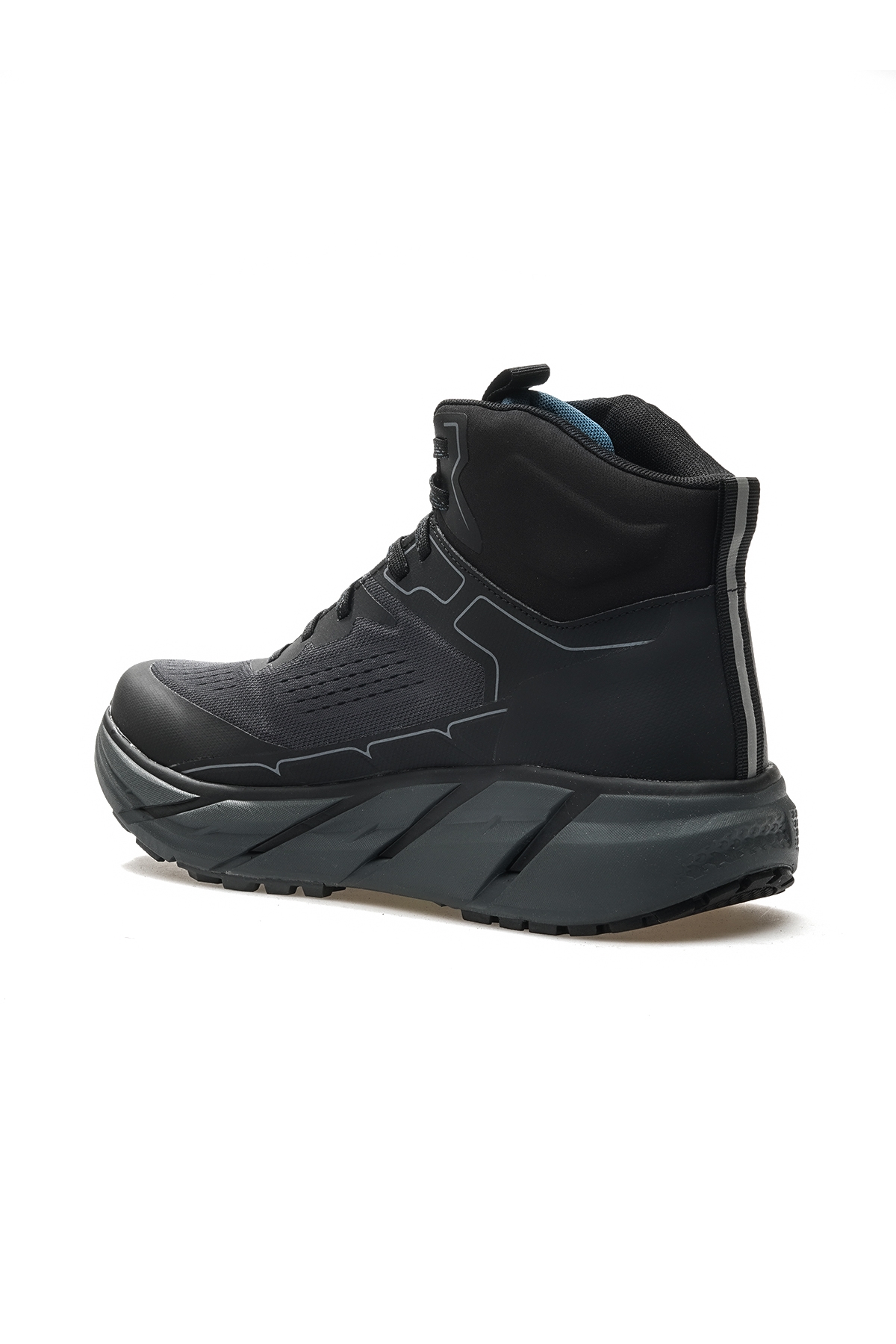 Singletrack Mid Weathertie Erkek Su Geçirmez Outdoor Günlük Bot 24k K1127 M Siyah/gri - Görsel 4
