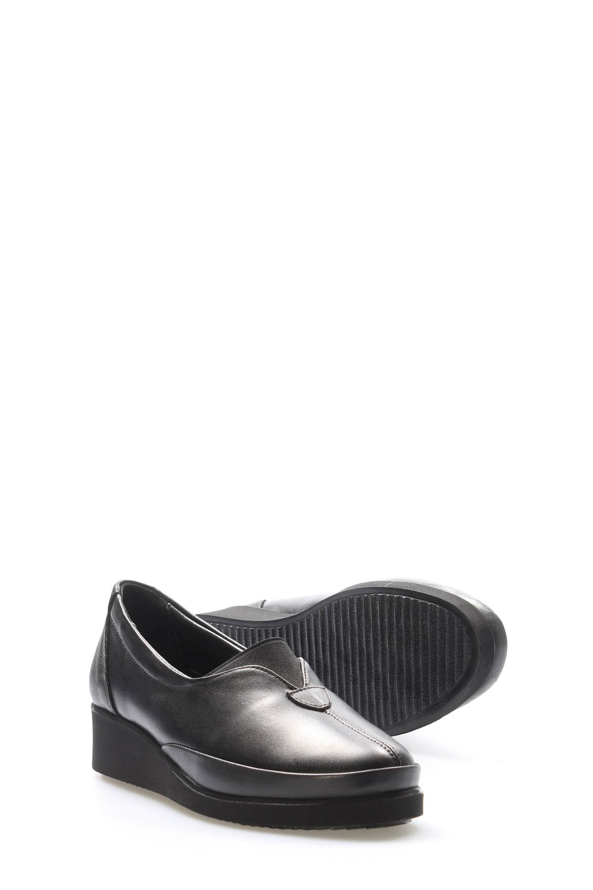 Hakiki Deri Kadın Casual Ayakkabı 972ZA7905 - Görsel 4