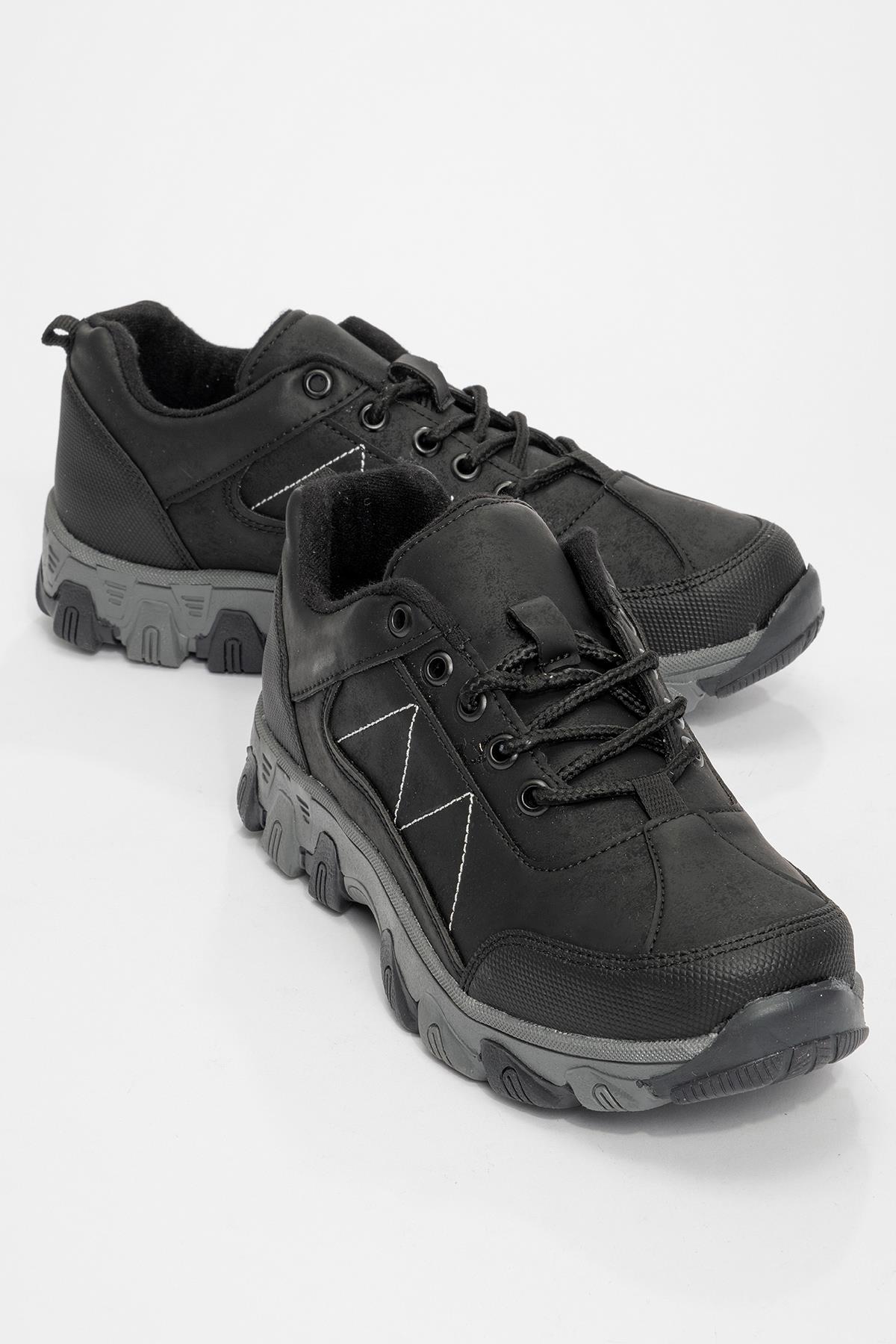 Kadın Trekking Spor Ayakkabı SİYAH - Görsel 2