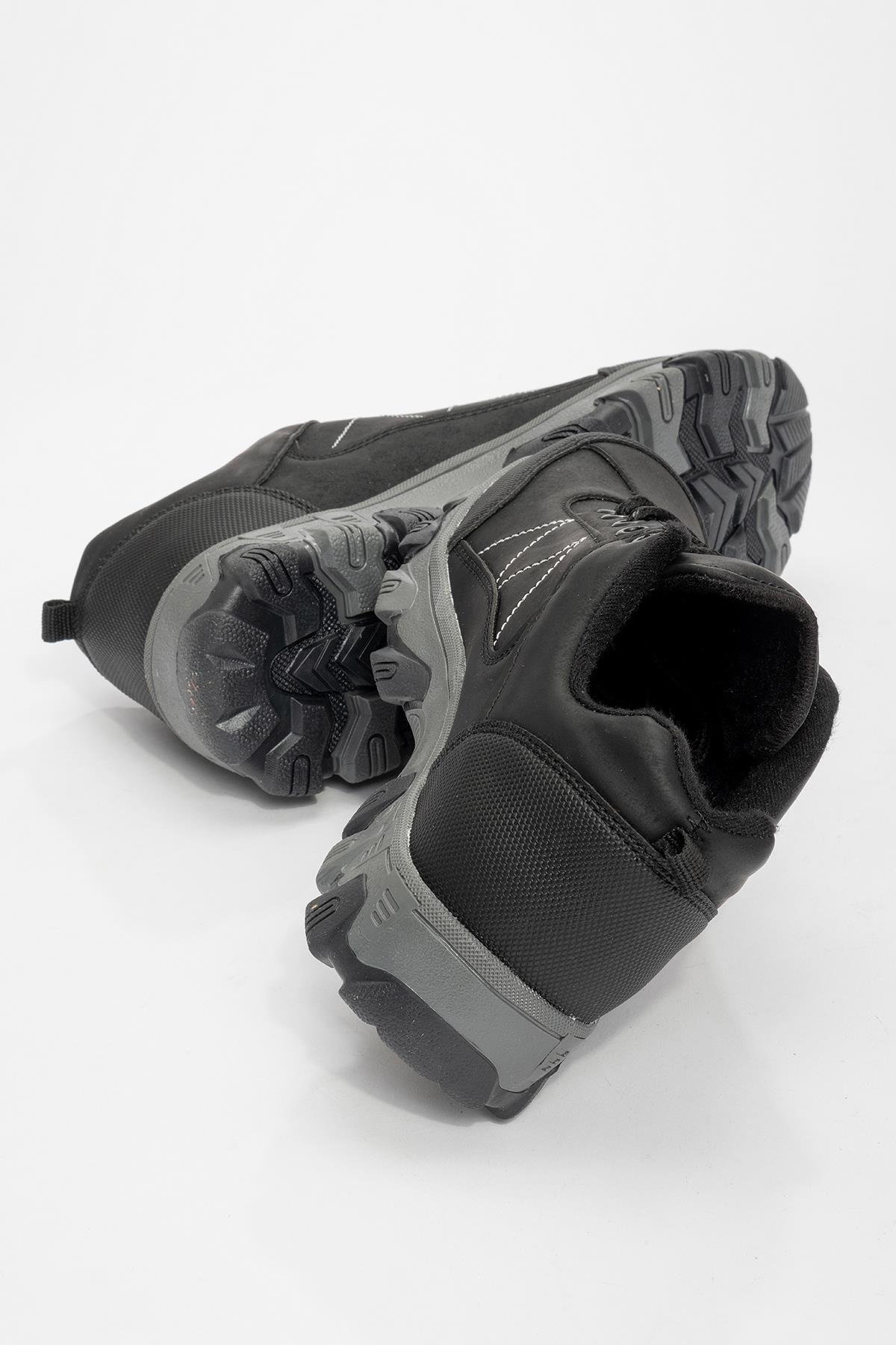 Kadın Trekking Spor Ayakkabı SİYAH - Görsel 5