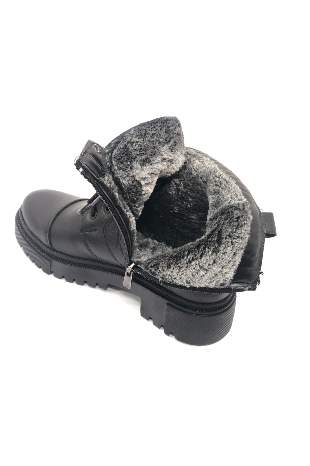 4290 Hakiki Deri Postal Kadın Bot - Görsel 4