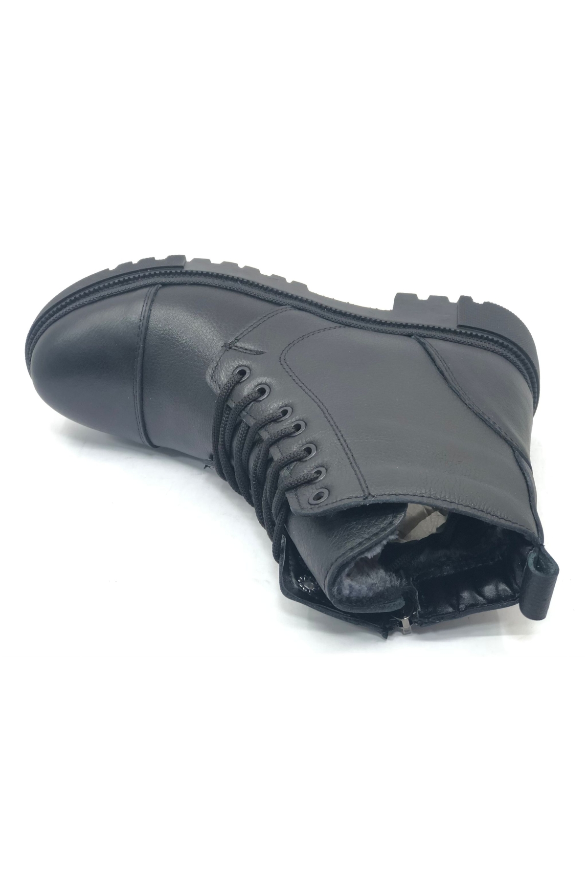 4290 Hakiki Deri Postal Kadın Bot - Görsel 7