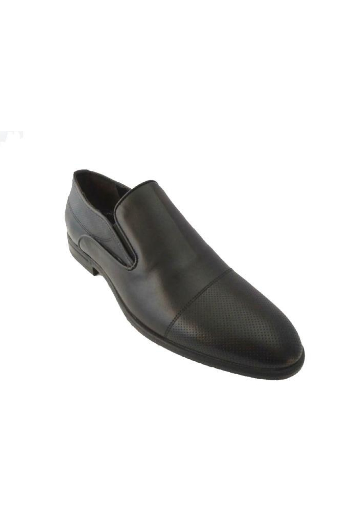 236-24 Hakiki Deri Lastikli Anatomik Erkek Ayakkabı - Görsel 2