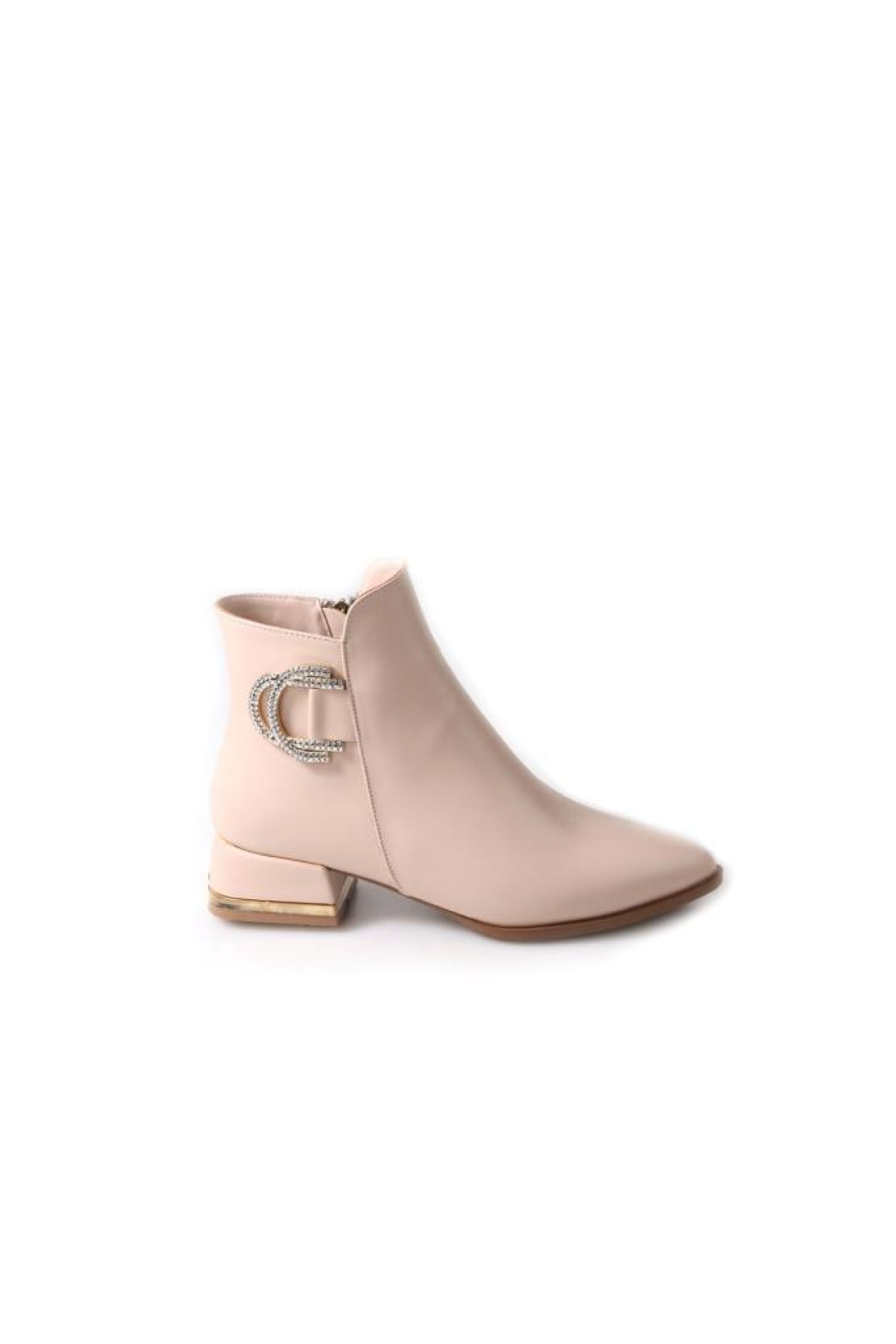 Dnz 03008 Kadın 3,5 Cm Topuklu Bot - Görsel 4