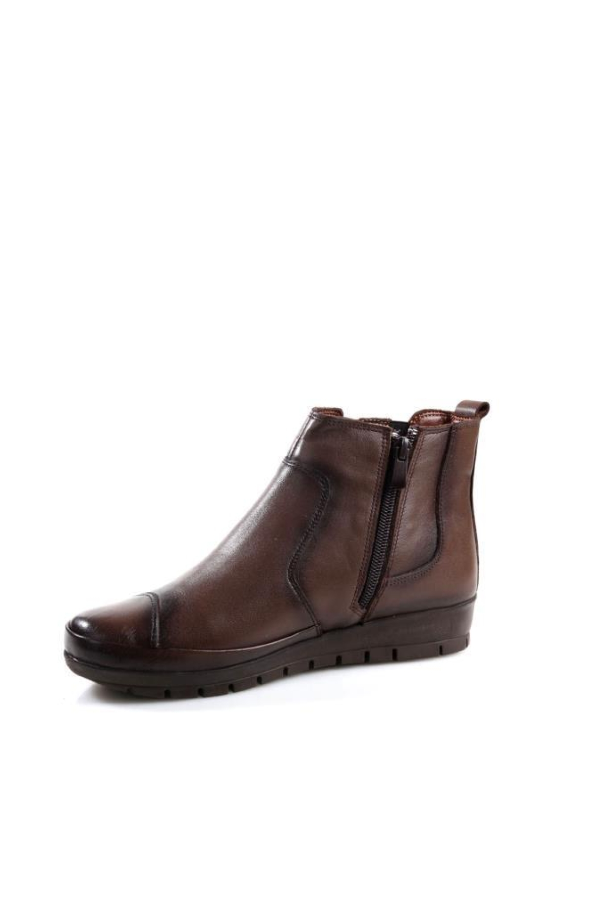 Scavia 02661 Orto Pedik Kadın Anne Hakiki Deri Bot - Görsel 4