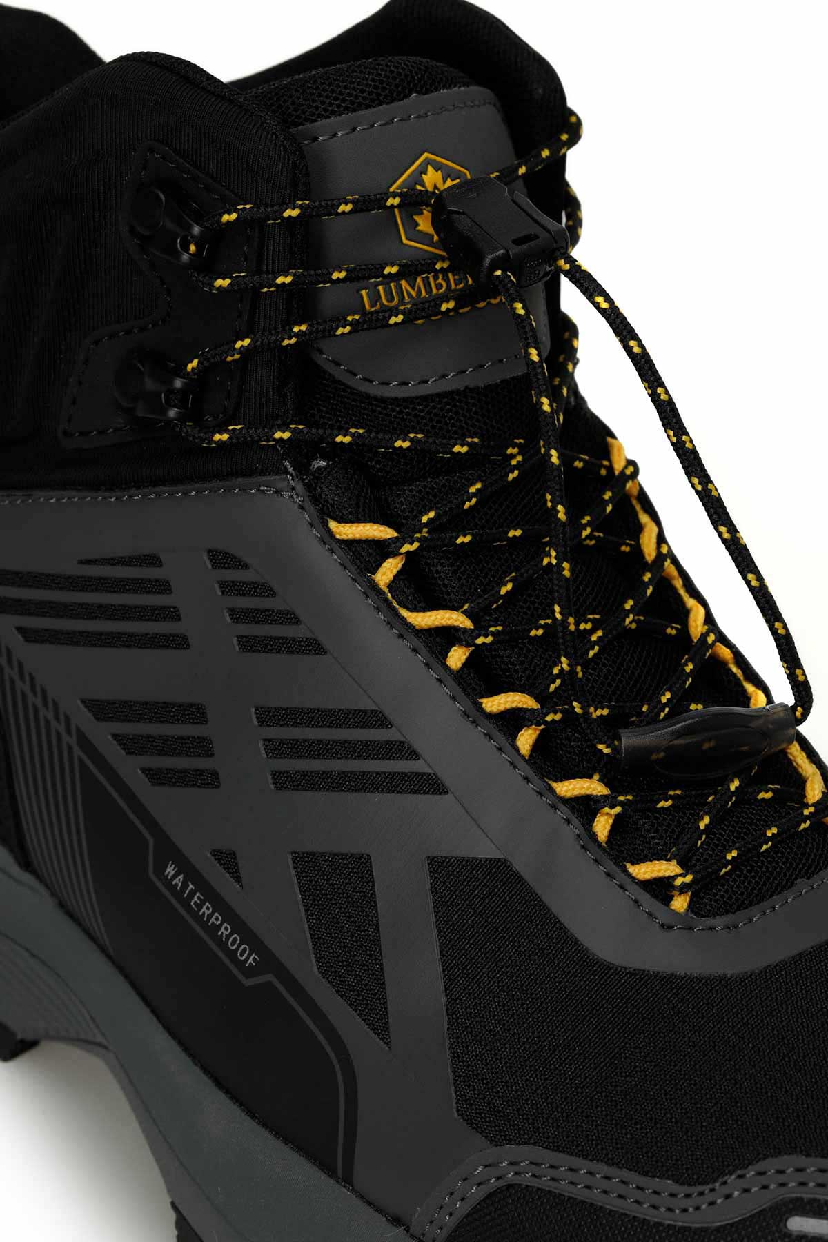 WELOKA 4PR Siyah Erkek Outdoor Bot - Görsel 8