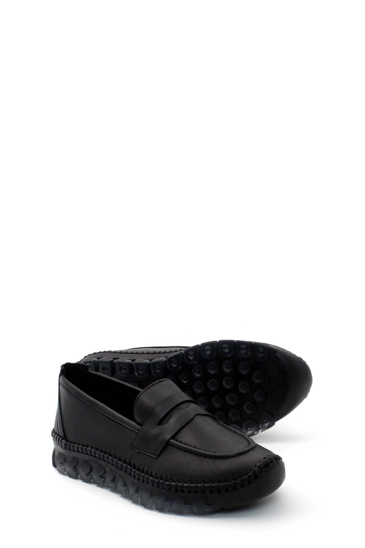 Hakiki Deri Kadın Casual Ayakkabı 609ZA740 - Görsel 5