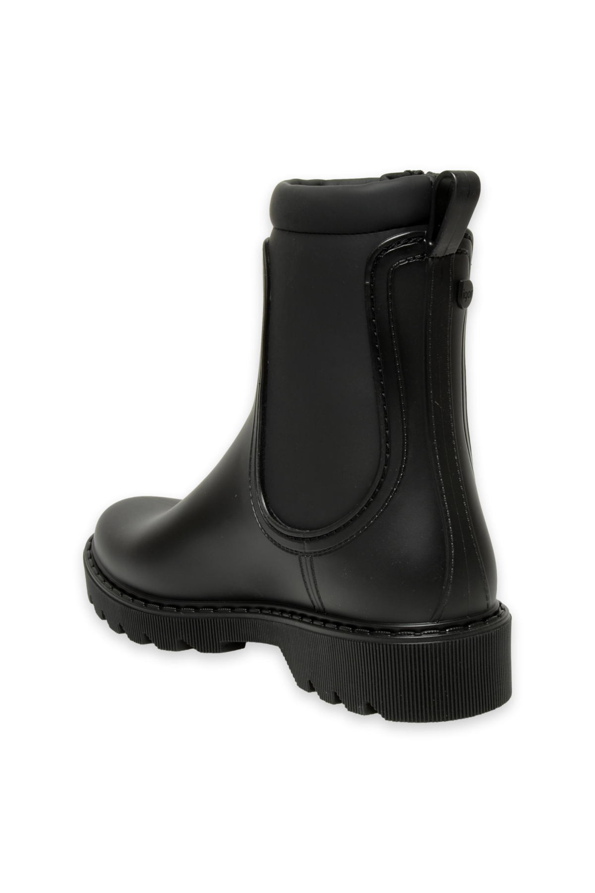 W10300 Chloe Engomado Siyah Kadın Bot - Görsel 5