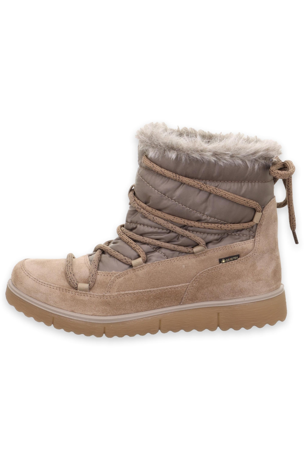 000339 Campania Gore-Tex Bej Kadın Bot - Görsel 3