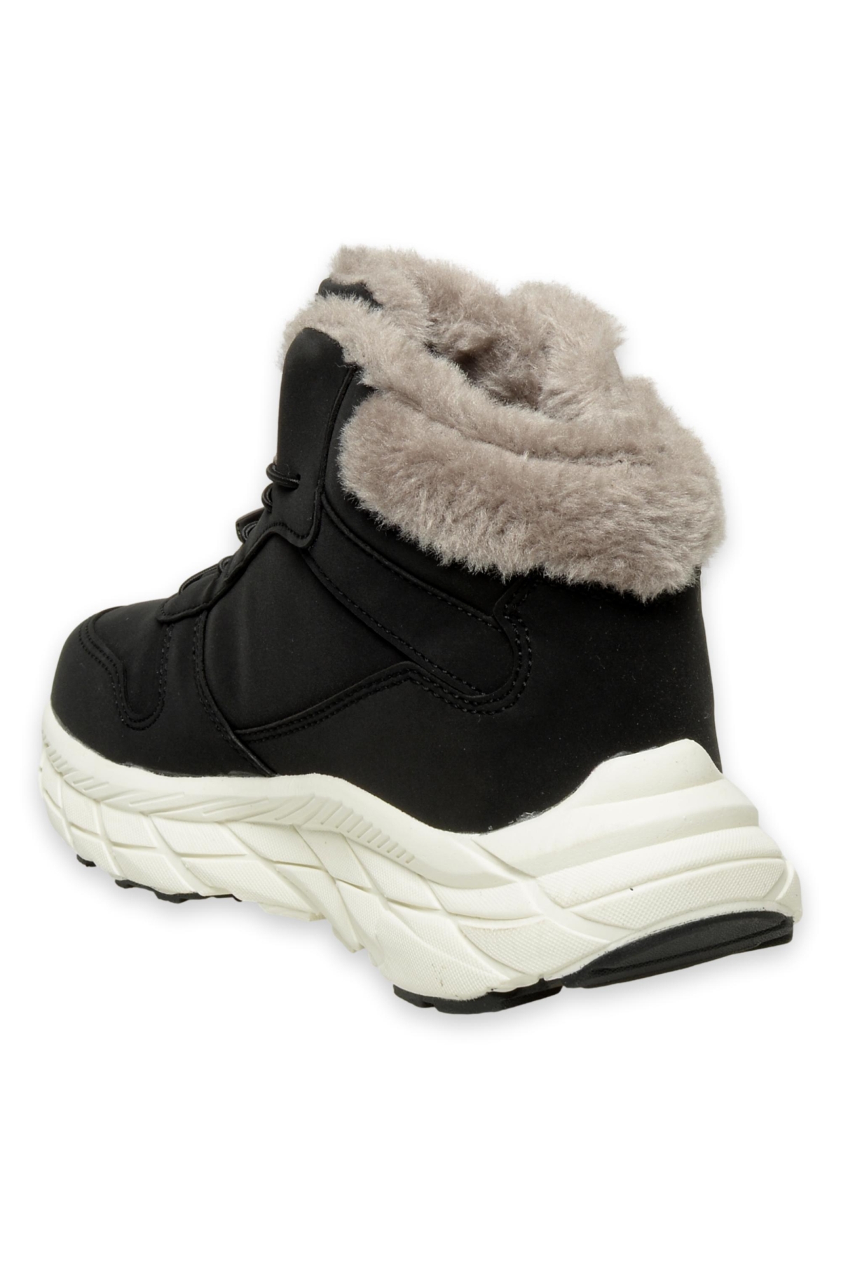 946.F24K414 Luther Filet Phylon Siyah-Beyaz Çocuk Bot - Görsel 5