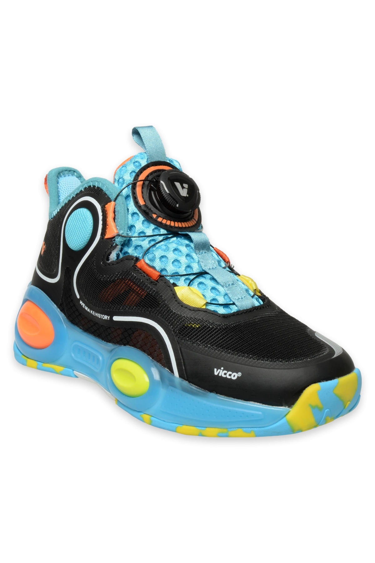 946.F24K328 Filet Phylon Siyah-Beyaz Çocuk Bot - Görsel 2