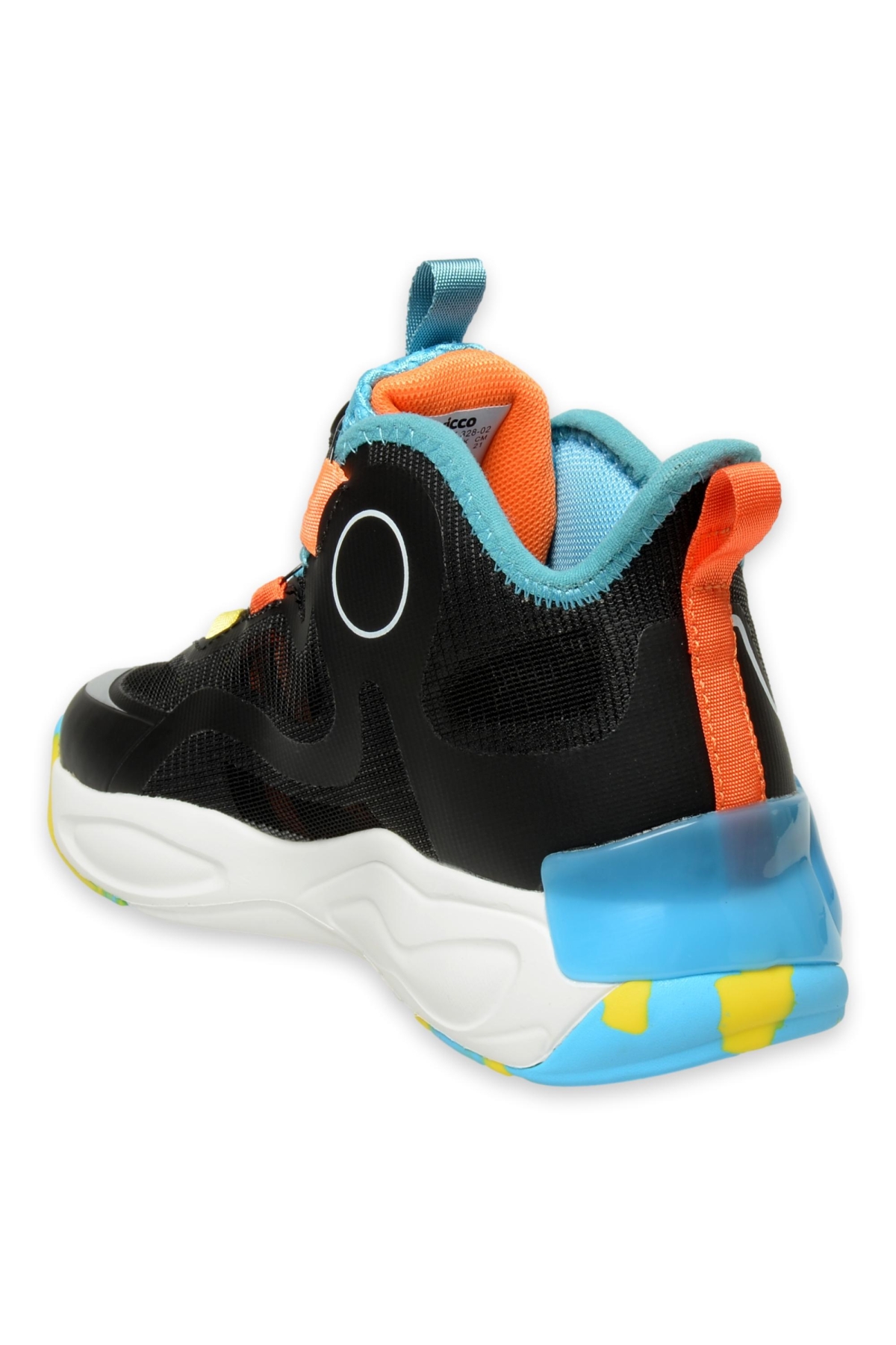 946.F24K328 Filet Phylon Siyah-Beyaz Çocuk Bot - Görsel 5