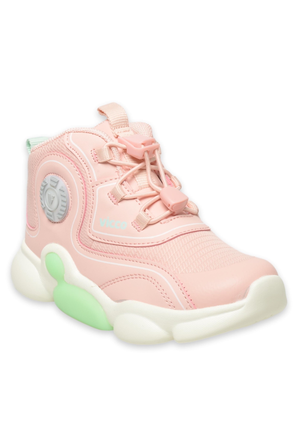 946.B24K434 Vento Bebe Işıklı Phylon Pudra Çocuk Bot - Görsel 2