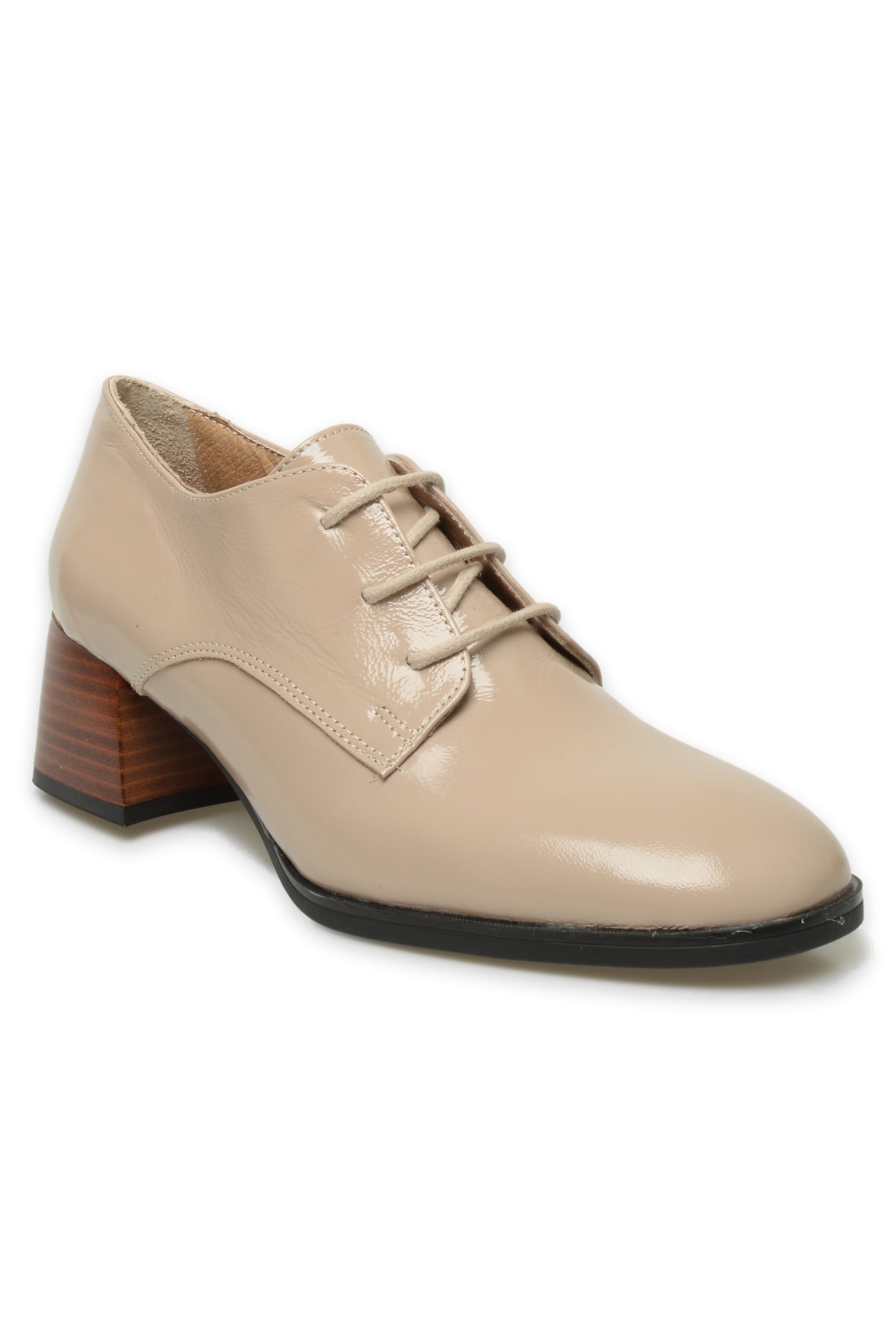 D24Ka-35 Günlük Bej Kadın Ayakkabı - Görsel 2
