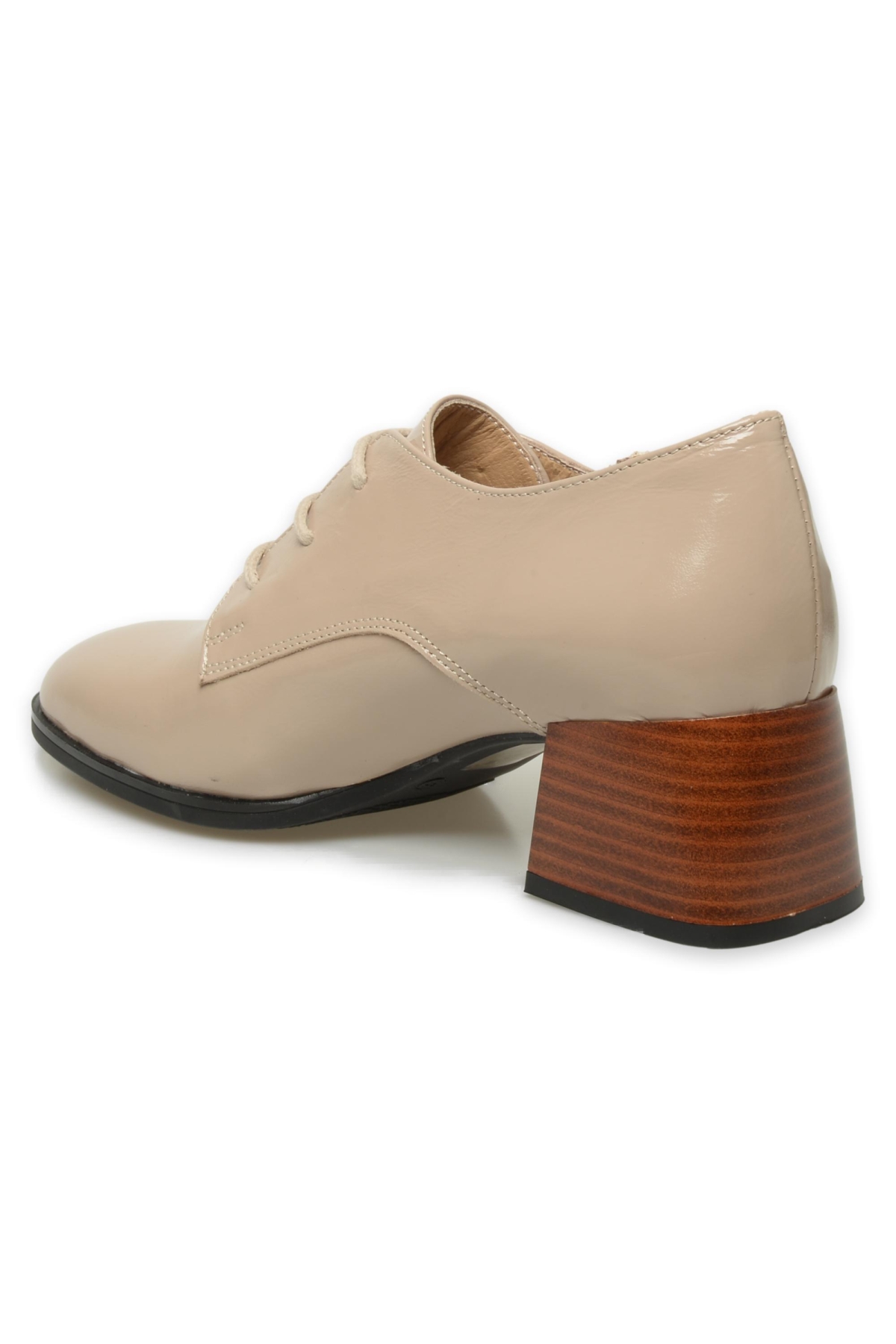 D24Ka-35 Günlük Bej Kadın Ayakkabı - Görsel 5