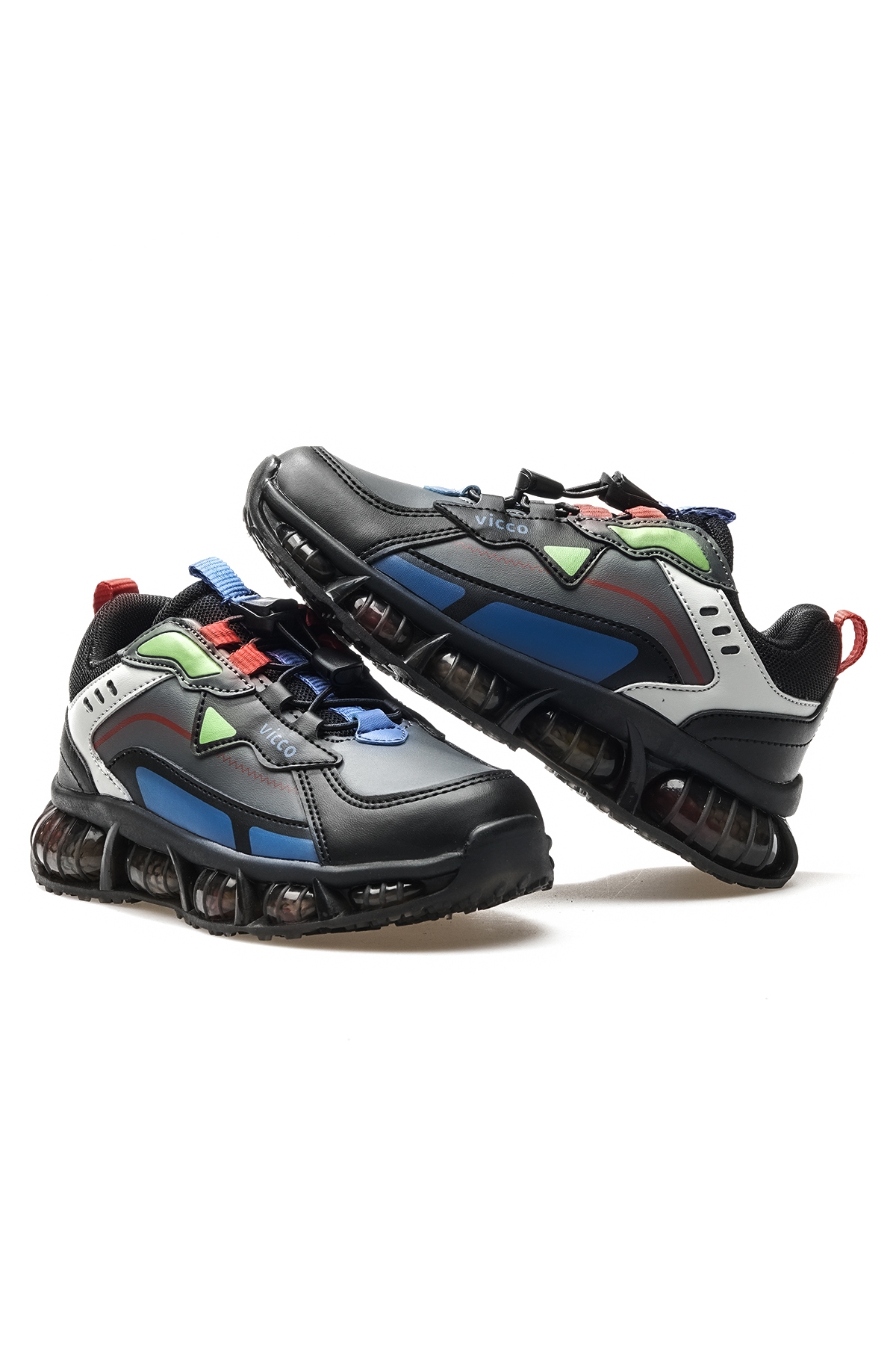 Lucio Erkek Çocuk Sneaker Günlük Spor Ayakkabı 24k 346.306 Fe Siyah - Görsel 7