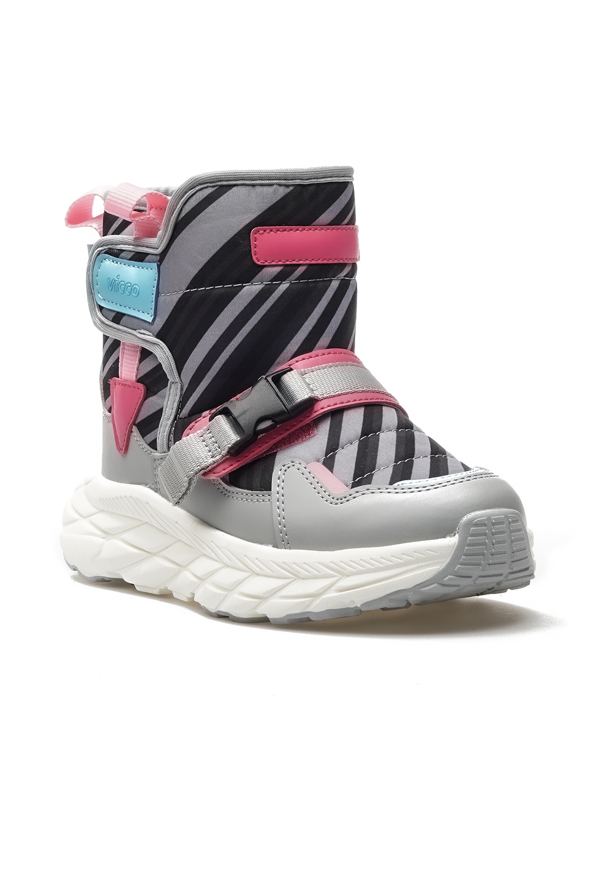 Karoo Kız Çocuk Kürklü Günlük Kar Botu 24k 943.468 Fk Gri - Görsel 5