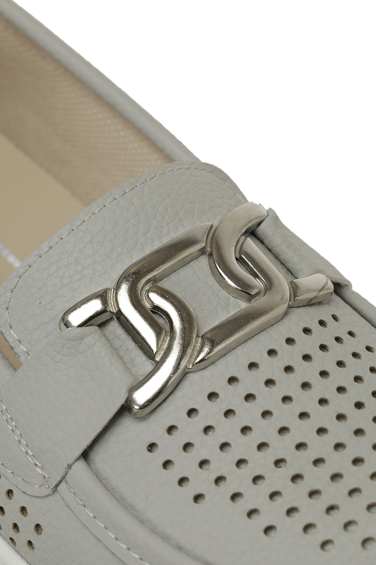 166019.Z5FX GRI Kadın Loafer - Görsel 8