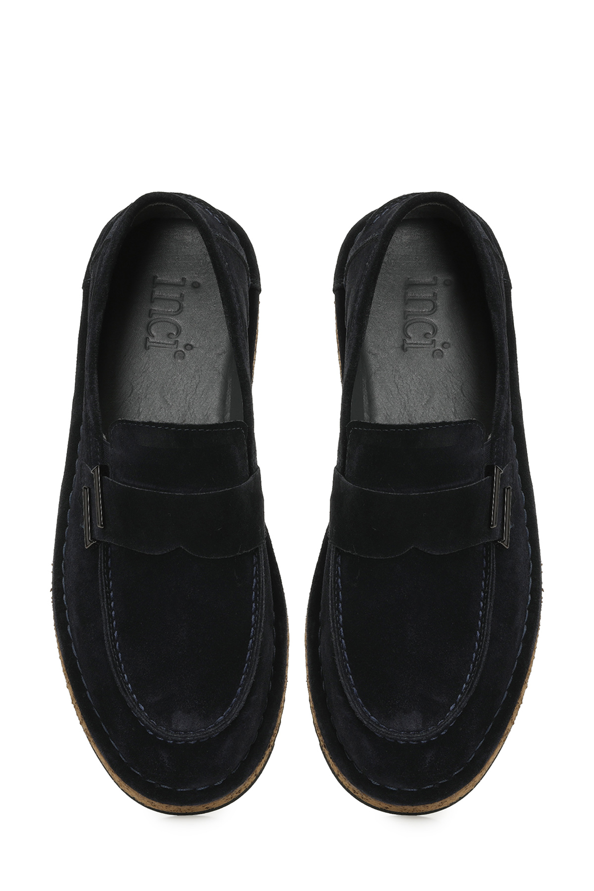 INCI MANJO 5FX Lacivert Erkek Loafer - Görsel 5