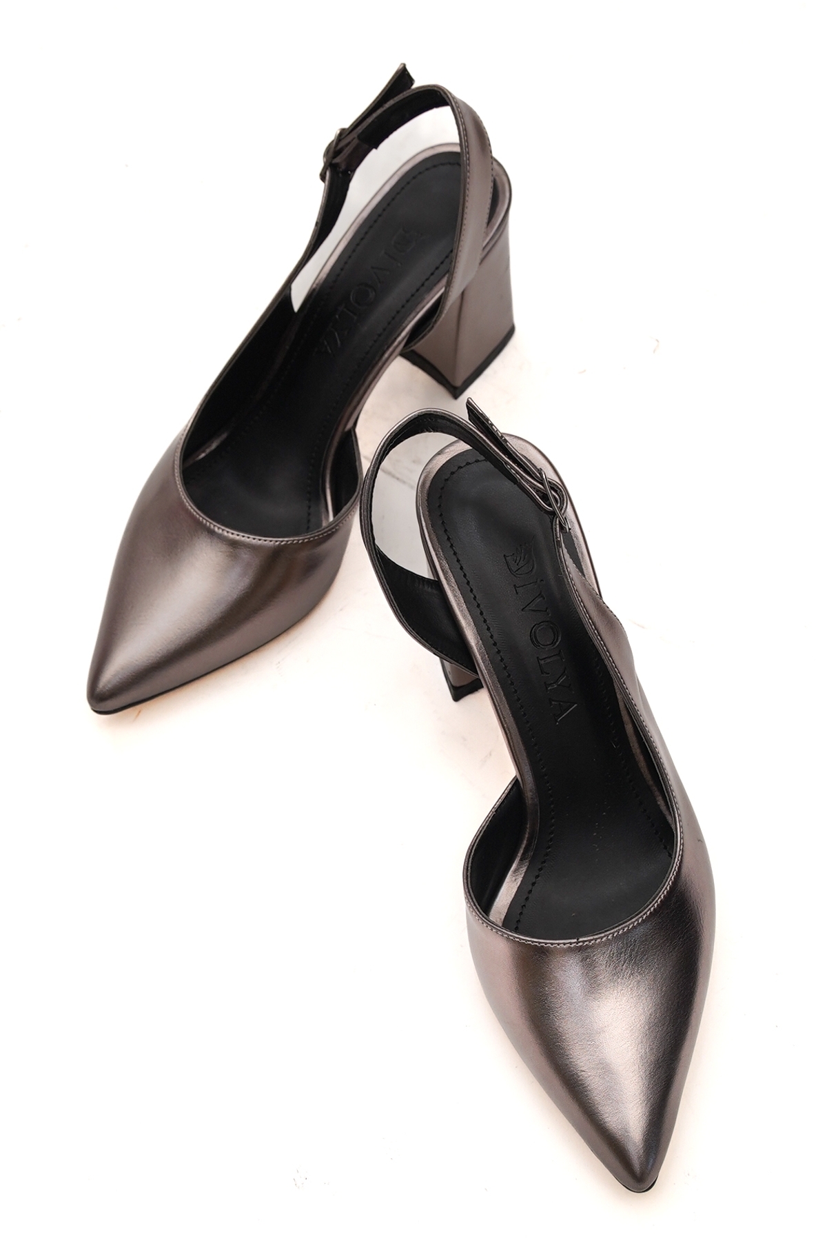 Sahra Platin Topuklu Günlük Kullanım Ayakkabı - Görsel 10