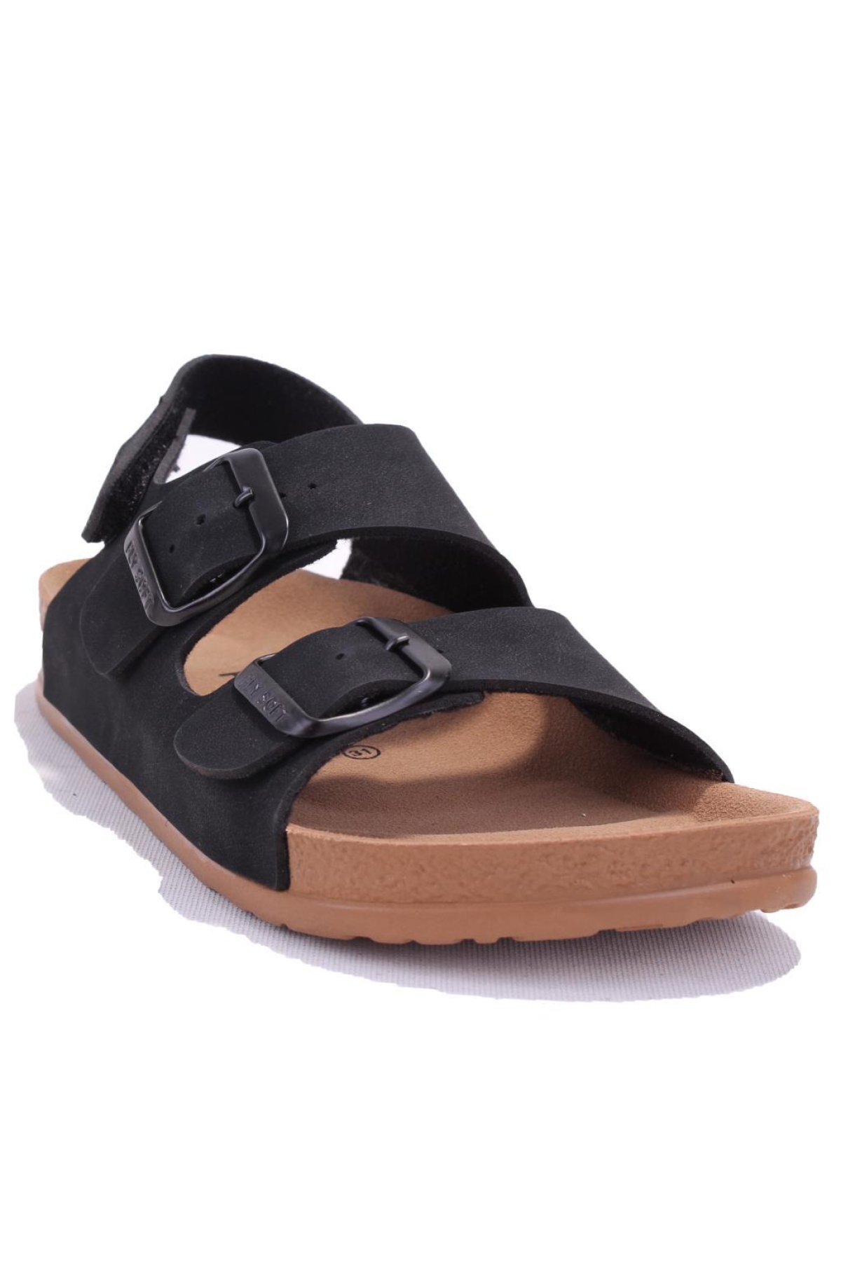 S961 Siyah Ortopedik Günlük Erkek Çocuk Spor Sandalet - Görsel 3