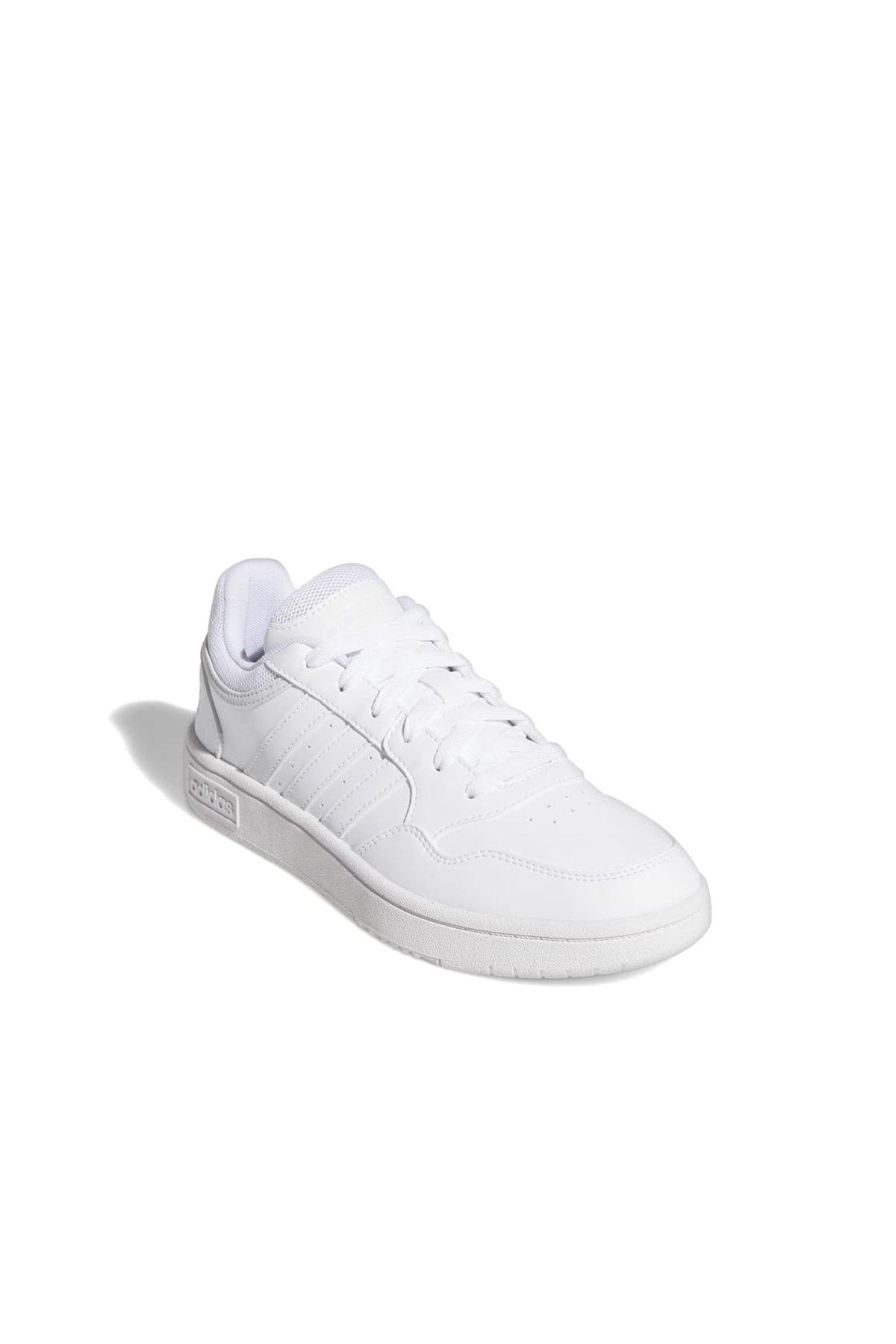Hoops 3.0 Unisex Beyaz Sneaker - Görsel 4