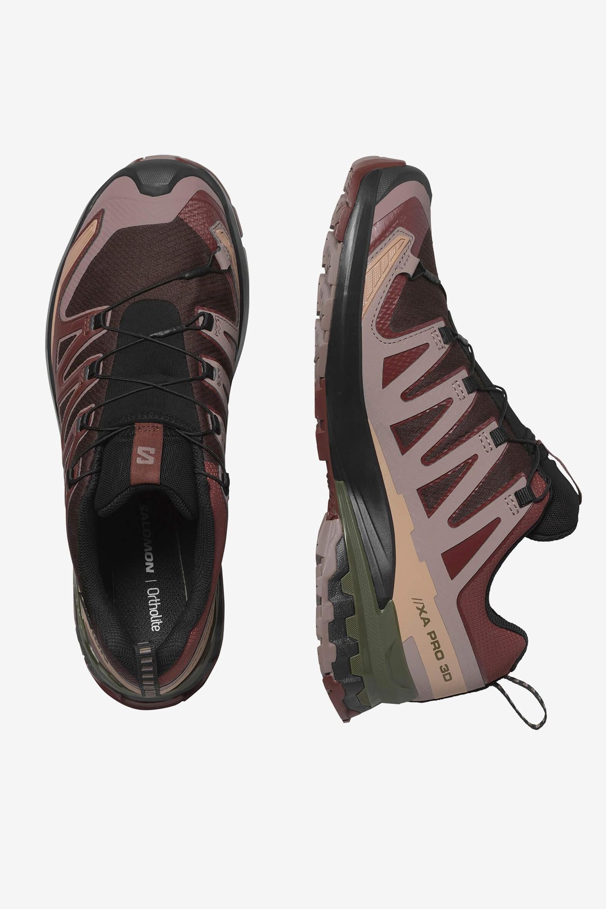 Salomon Salomon Bordo Xa Pro 3D V9 Gtx Erkek Outdoor Ayakkabı L47583500 | Flo Bordo - 4. görsel