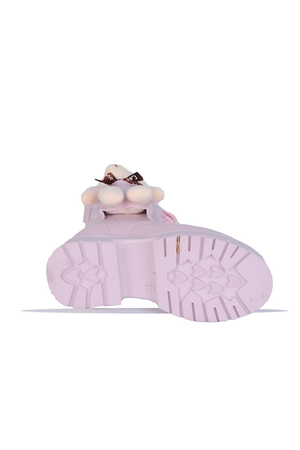 Twingo 2150 Pudra Ayıcıklı Kız Çocuk Kürklü Bot - Görsel 4