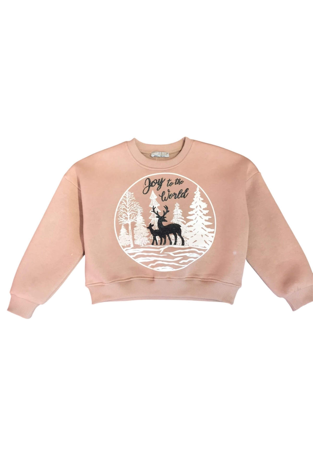 Kız Çocuk Kış Temalı Sweatshirt