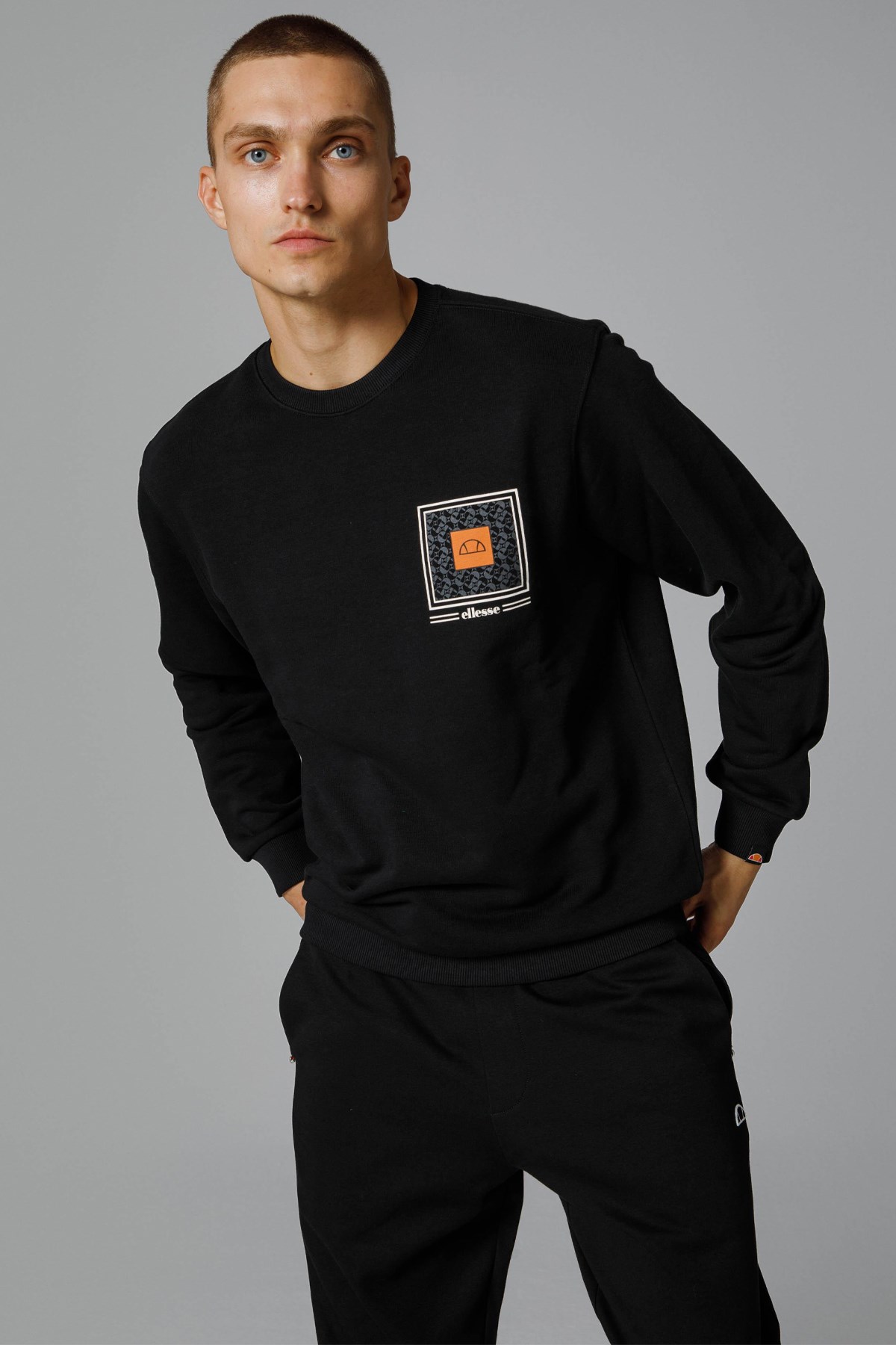 Erkek Sweatshirt EM232-BK