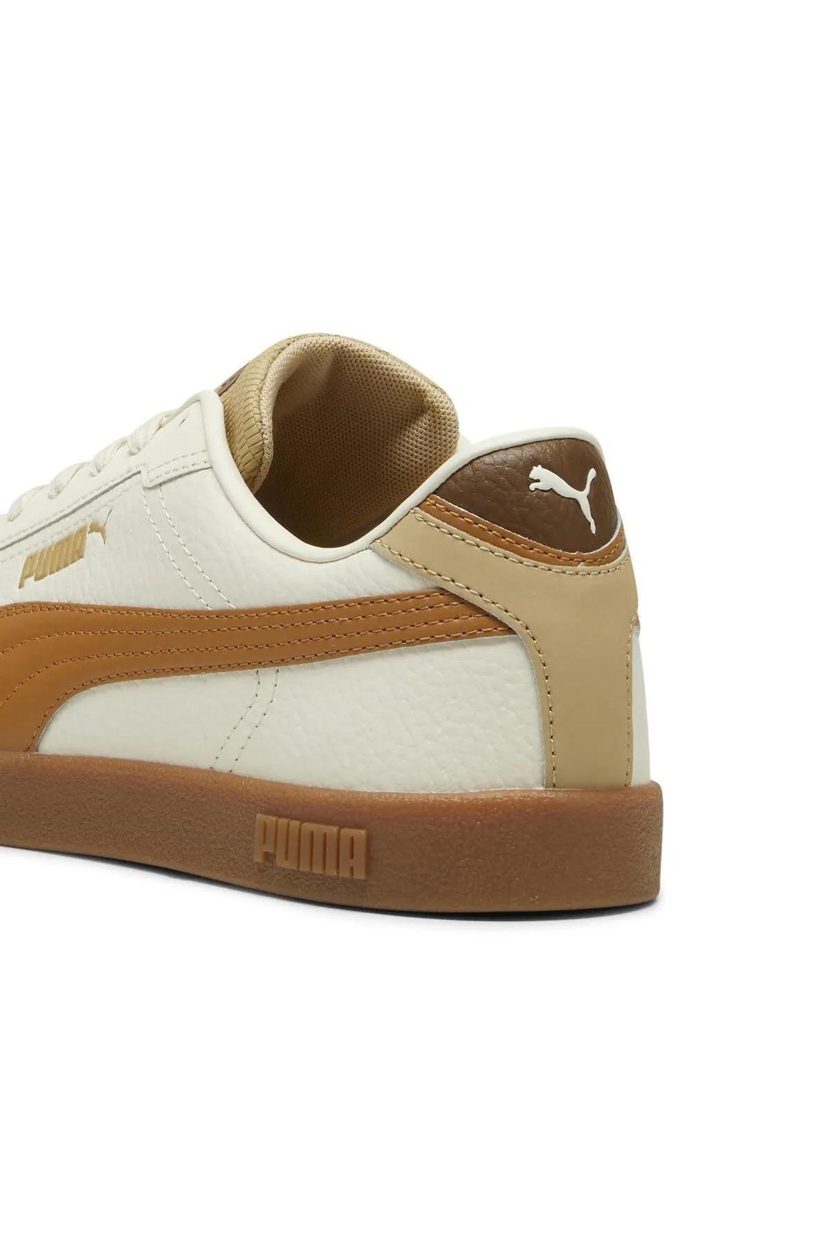Puma Puma Bej Club II Era Lthr Erkek Spor Ayakkabı 39744801 Sneaker | Flo Bej - 6. görsel