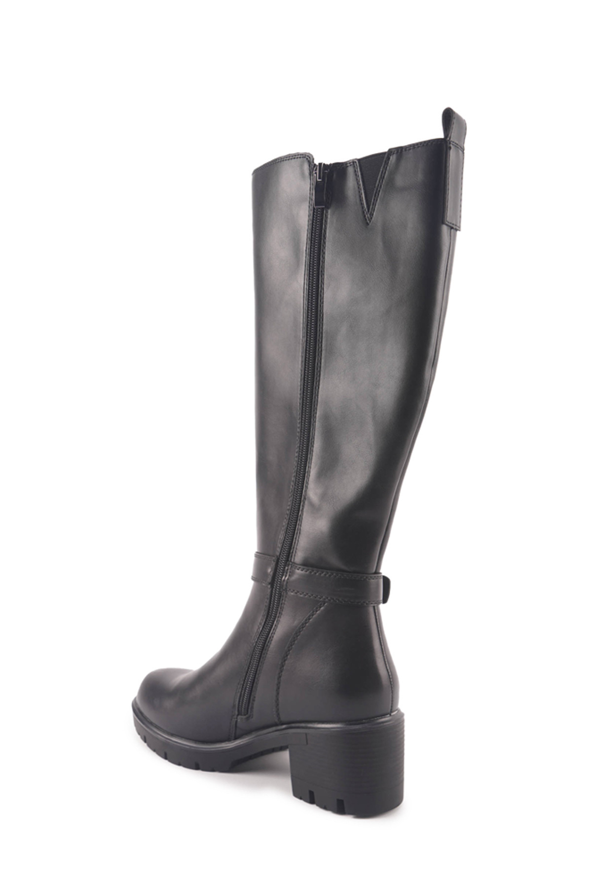 322625.Z 4PR Siyah Kadın Topuklu Çizme - Görsel 4